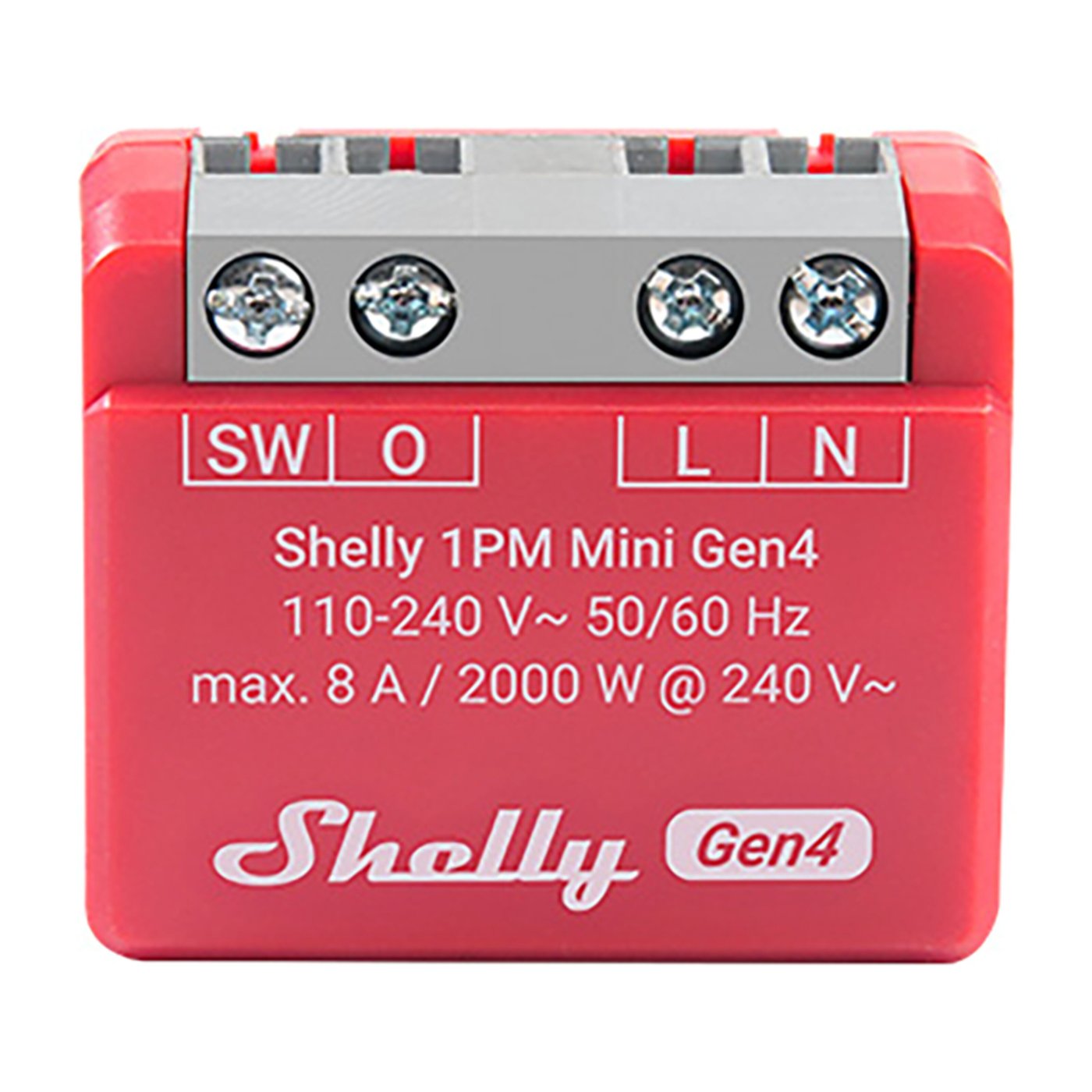Shelly 1PM Mini Gen4 smart strømbrytermodul