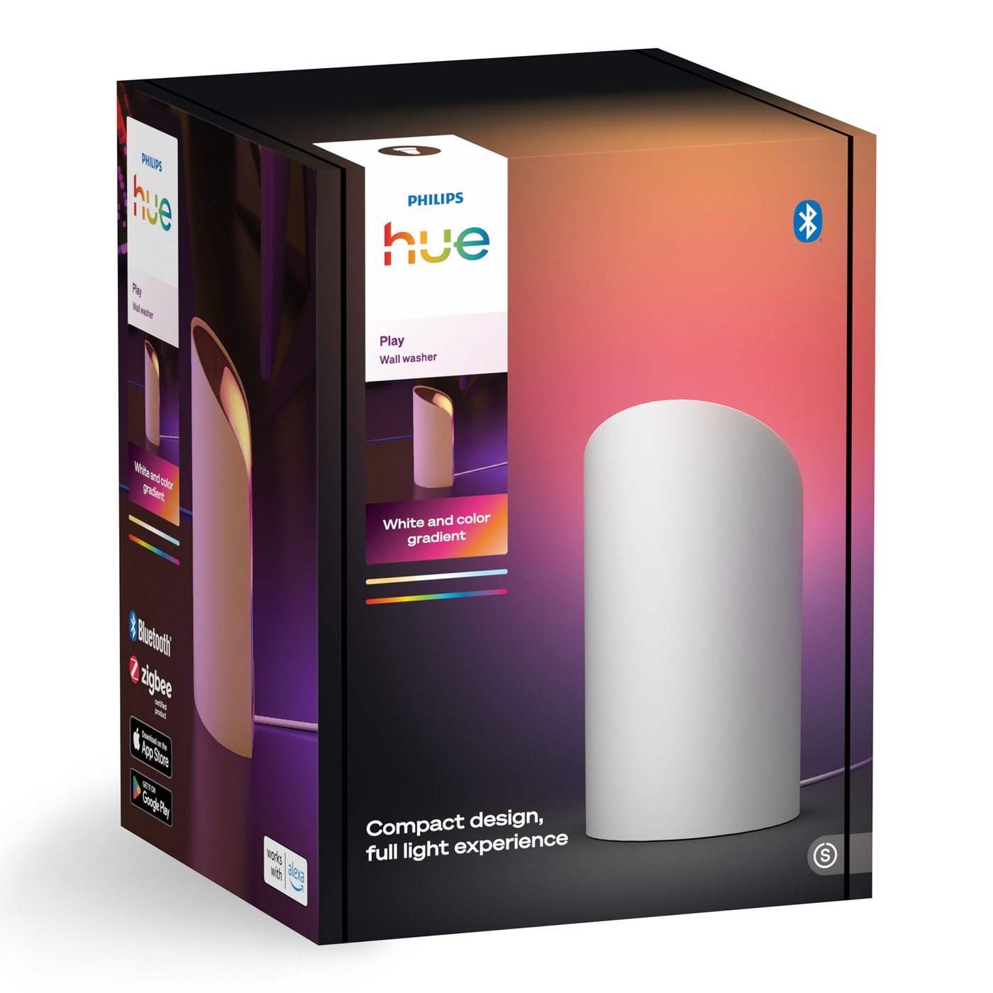 Philips Hue Play Wall Washer Väggbelysning Vit