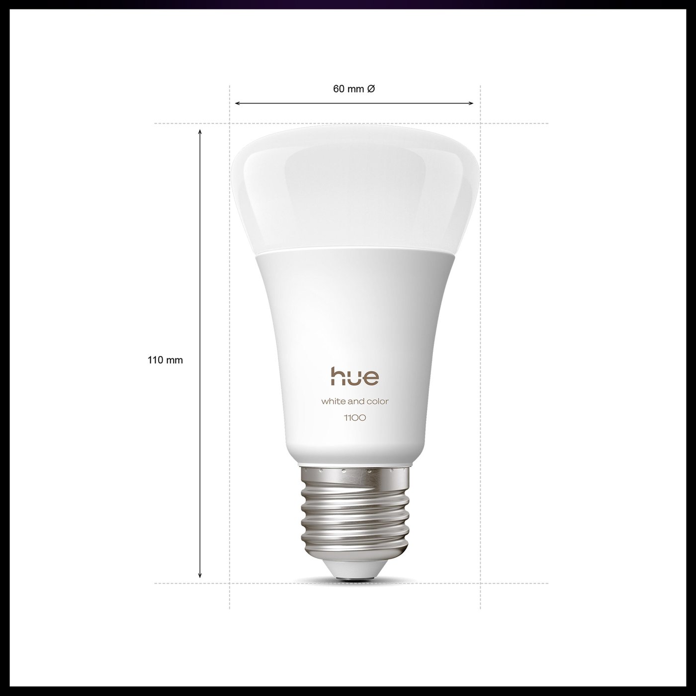 Philips Hue Startpakke Pro: 3x White & Color E27 + Dimmer + Bridge Pro