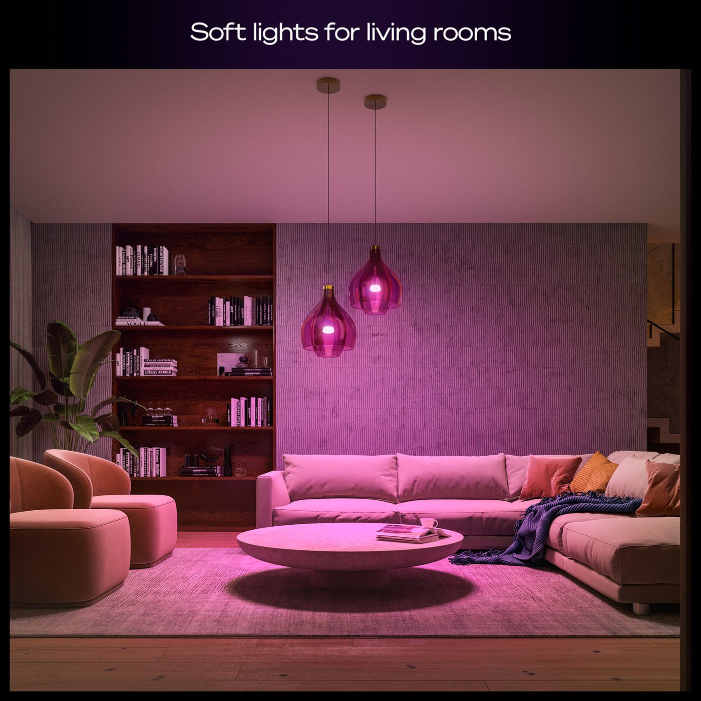 Philips Hue Startpakke Pro: 3x White & Color E27 + Dimmer + Bridge Pro