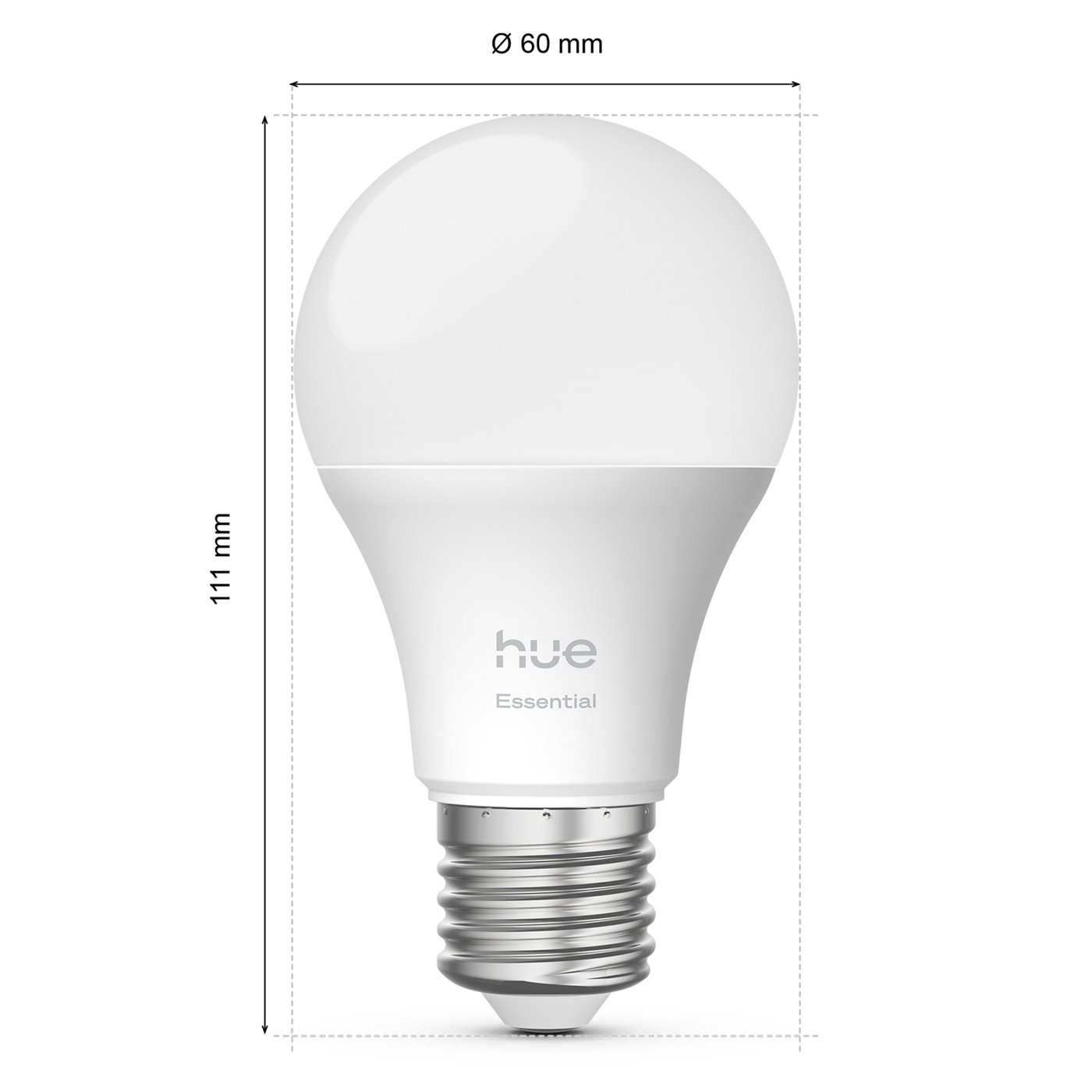 Philips Hue Essential Smart LED-lampa E27 806 lm 1-pack
