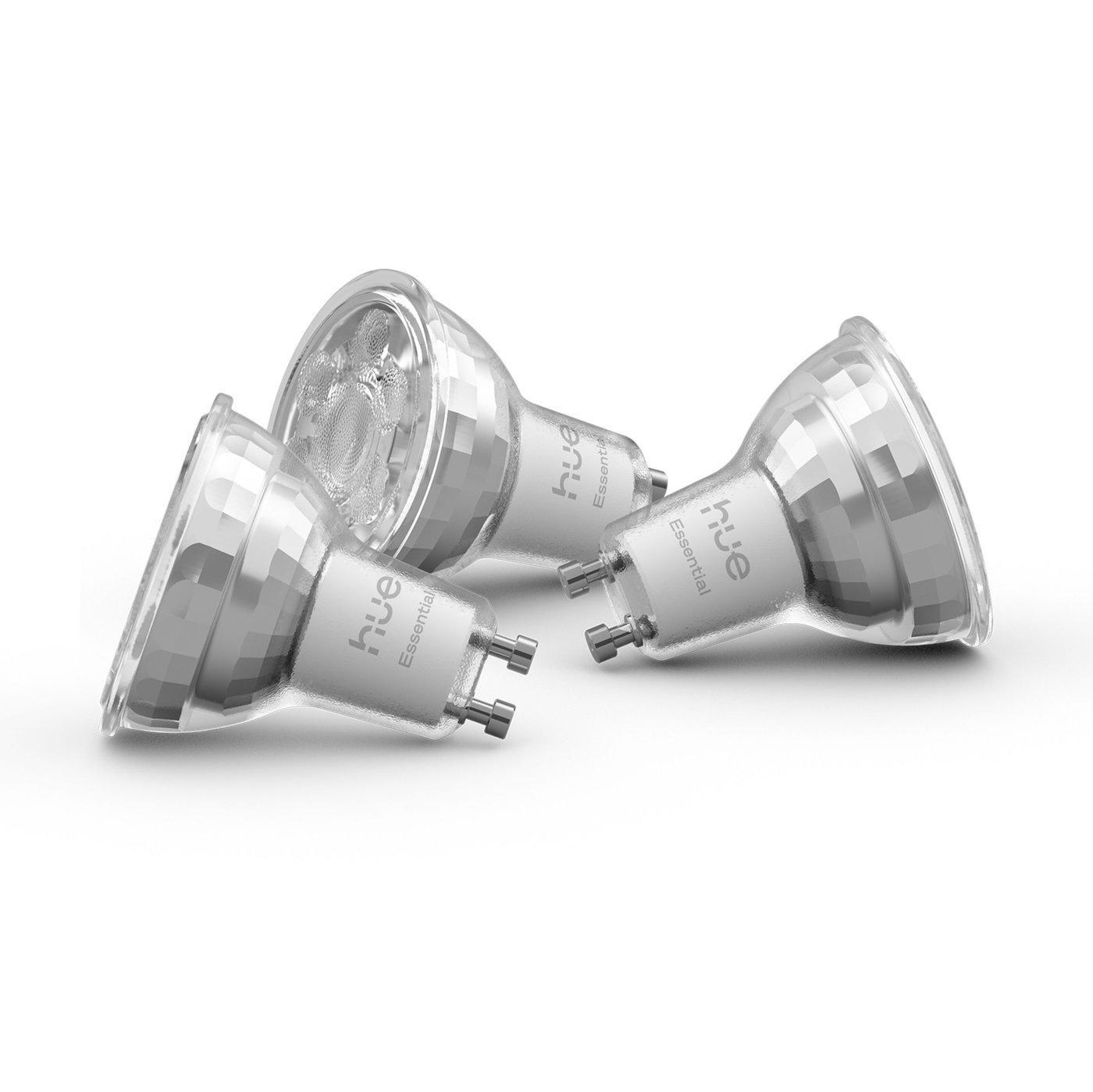 Philips Hue Essential Smart LED-pære GU10 345 lm 3-pk.