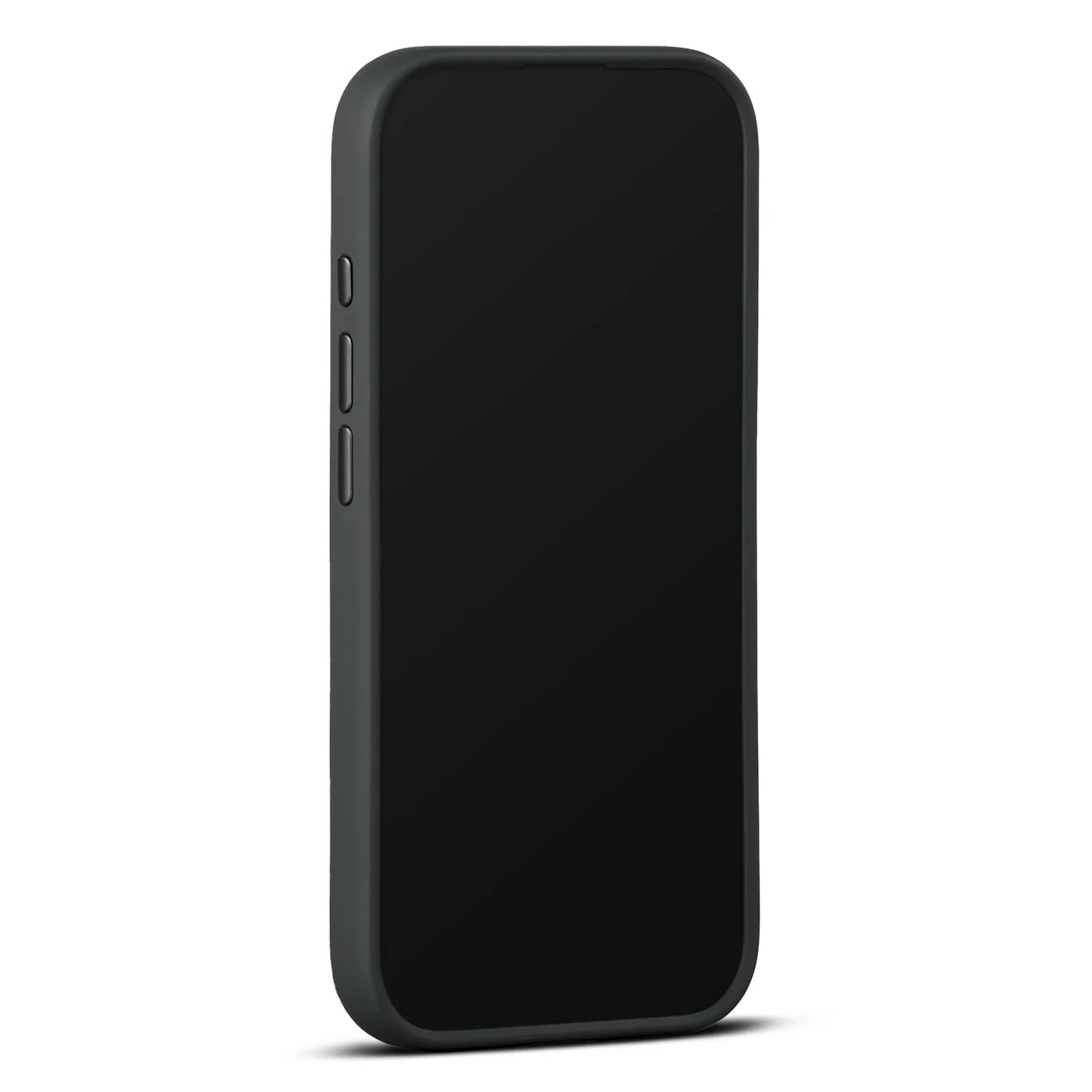 WOOLNUT Läderfodral för iPhone 17 Svart