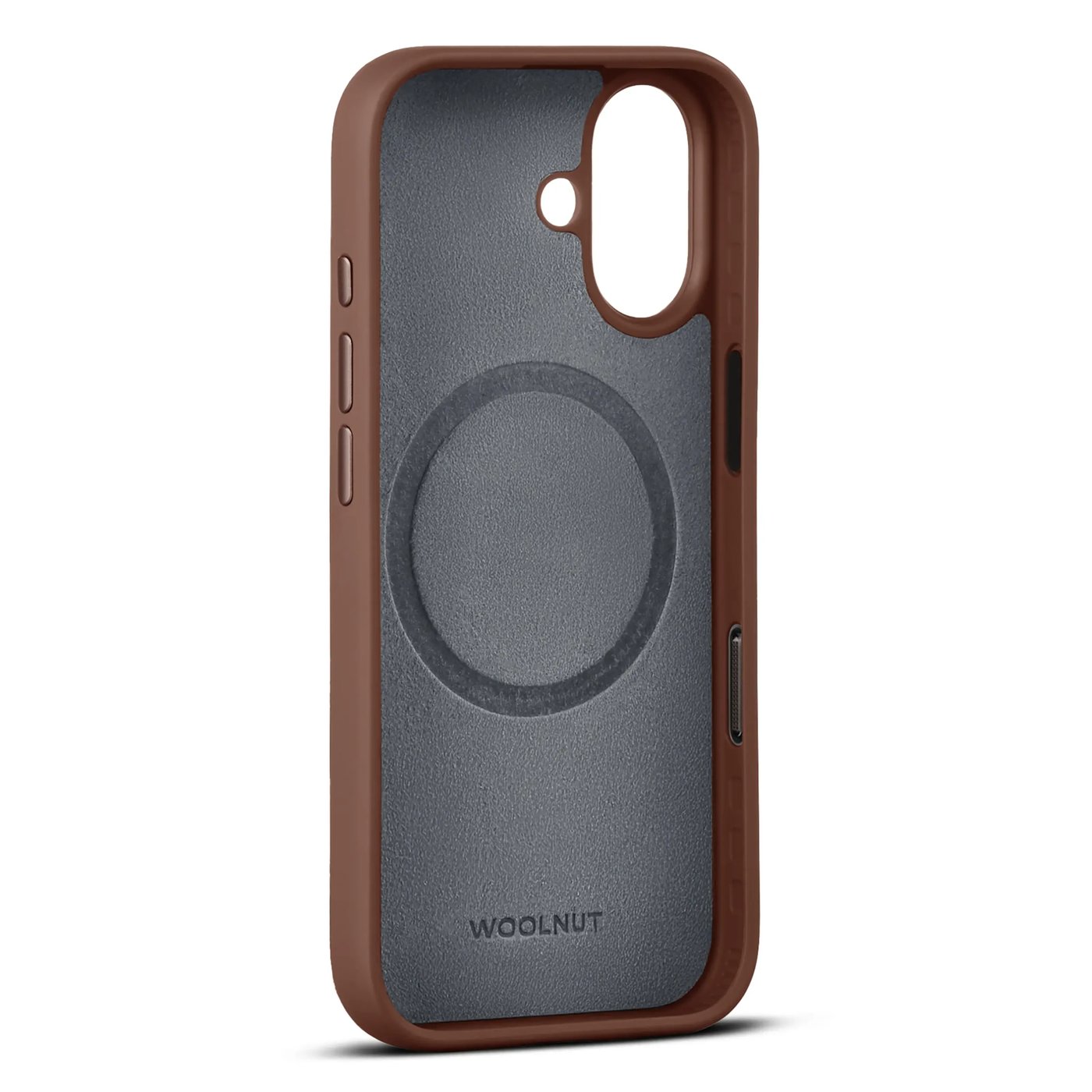 WOOLNUT Skinnetui for iPhone 17 Cognac