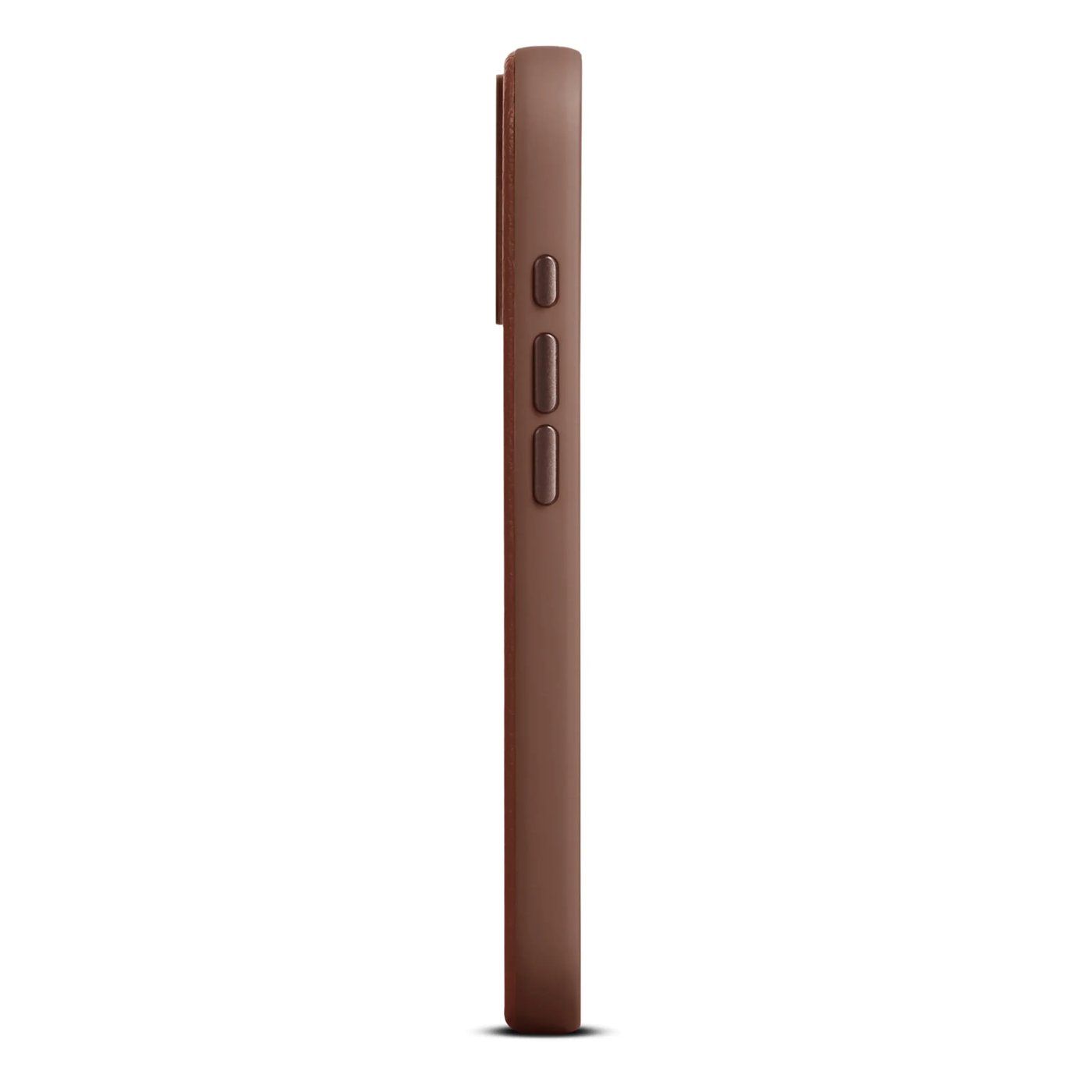 WOOLNUT Skinnetui for iPhone 17 Cognac