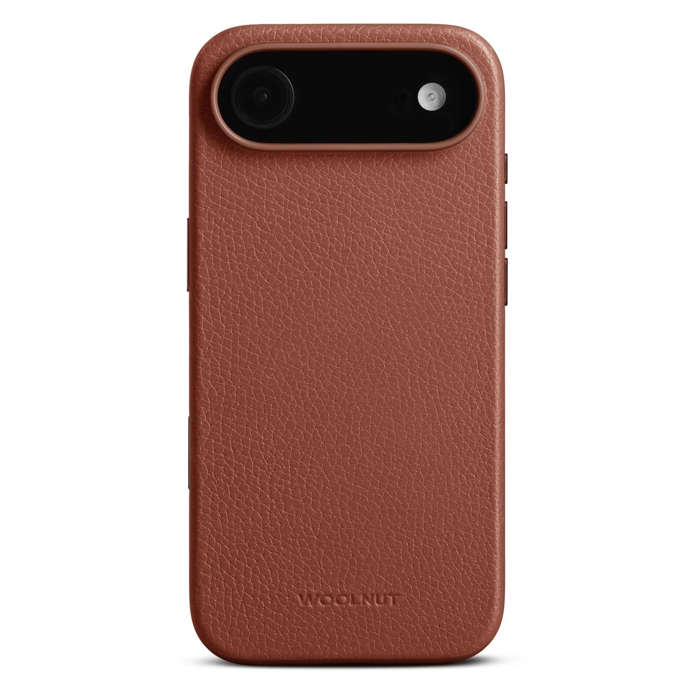 WOOLNUT läderfodral för iPhone Air Cognac