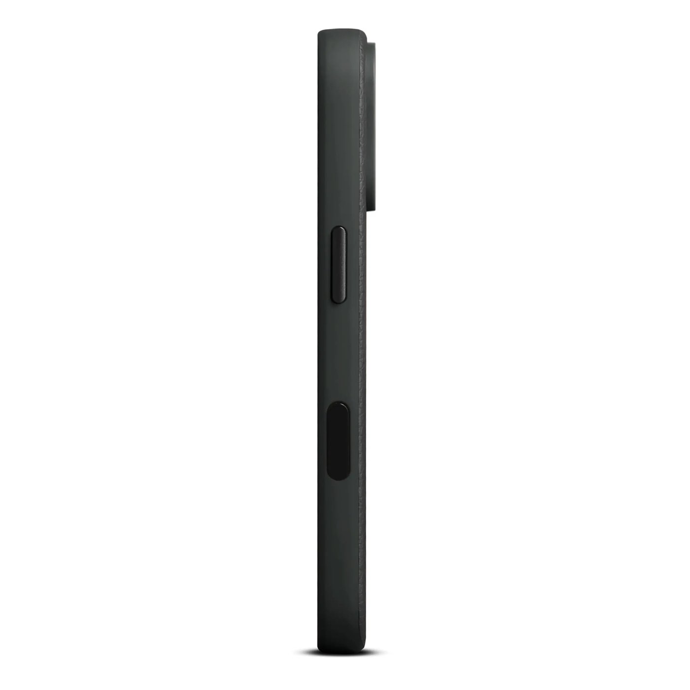 WOOLNUT Läderfodral för iPhone 17 Pro / 18 Pro Svart