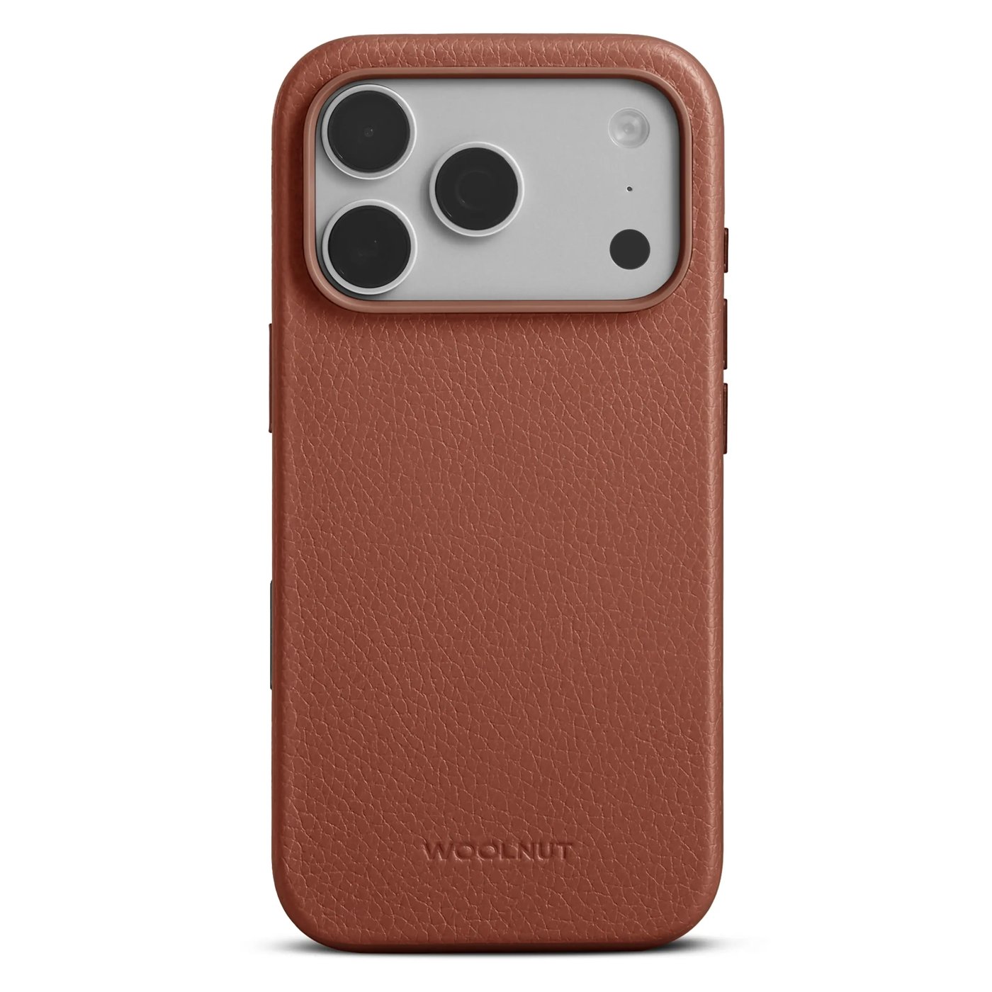 WOOLNUT Skinnetui for iPhone 17 Pro / 18 Pro Cognac