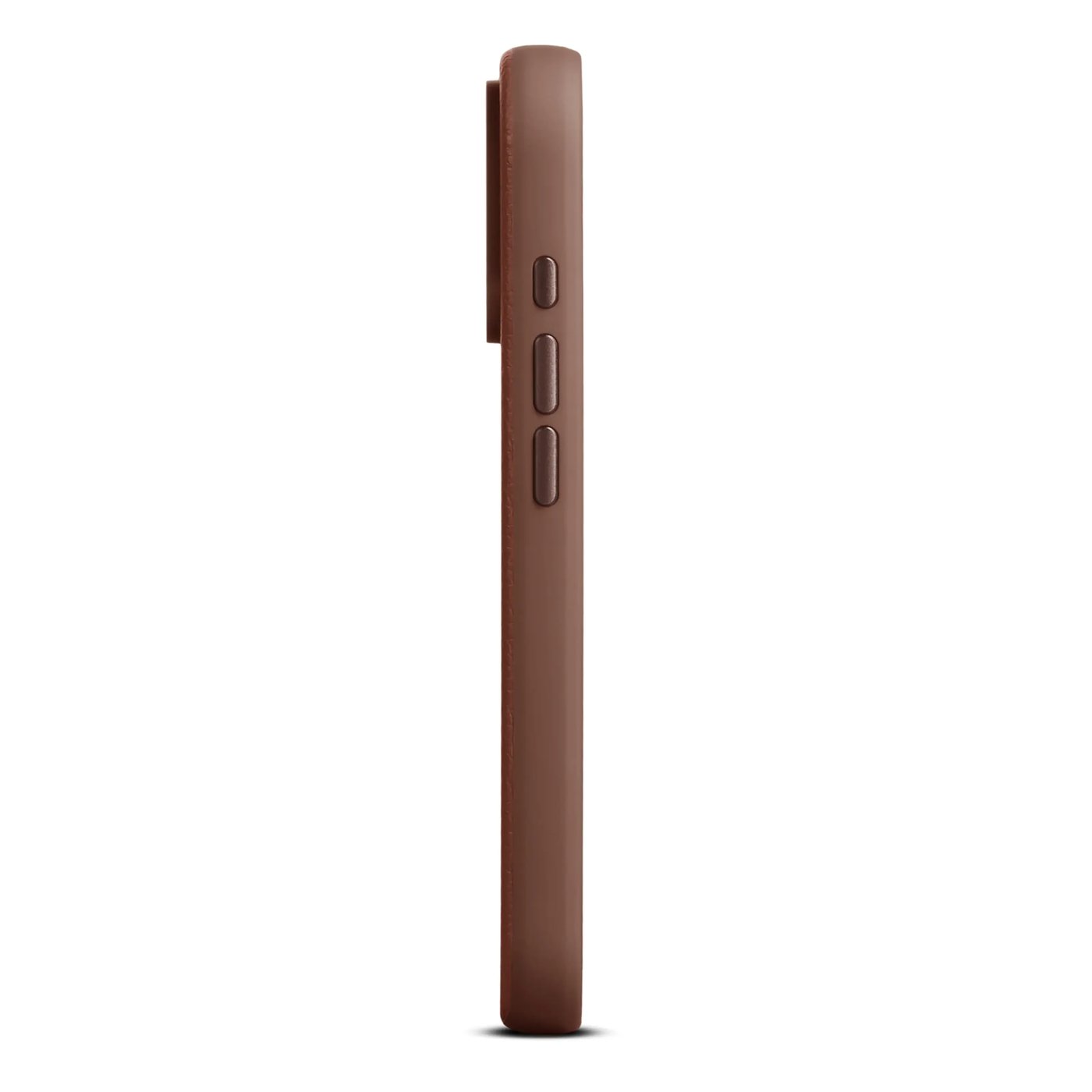 WOOLNUT Läderfodral för iPhone 17 Pro / 18 Pro Cognac