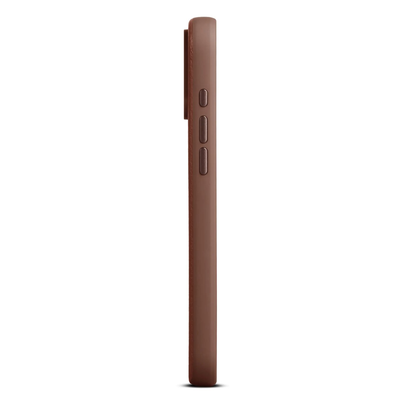 WOOLNUT Läderfodral för iPhone 17 Pro Max / 18 Pro Max Cognac
