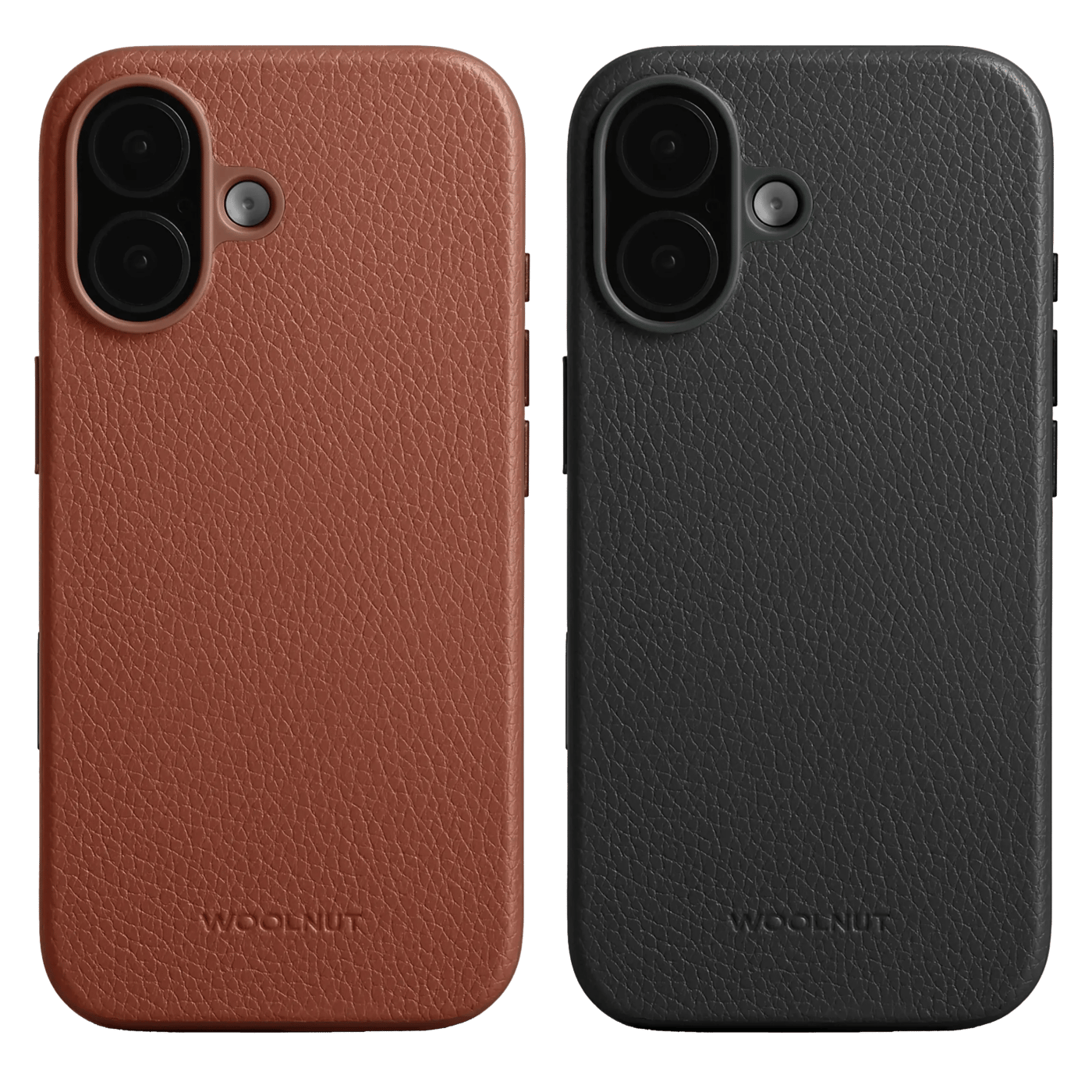 WOOLNUT Skinnetui for iPhone 17 Cognac