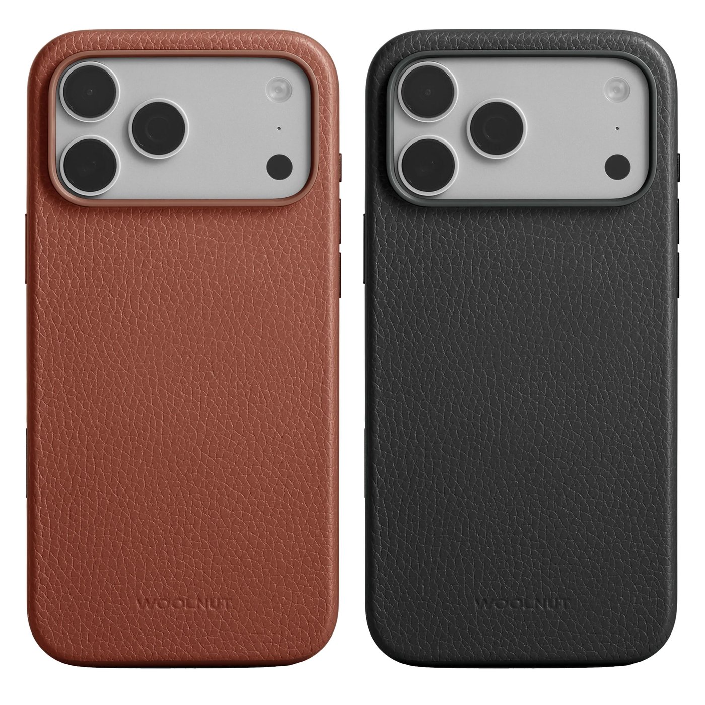 WOOLNUT läderfodral för iPhone 17 Pro Max Cognac