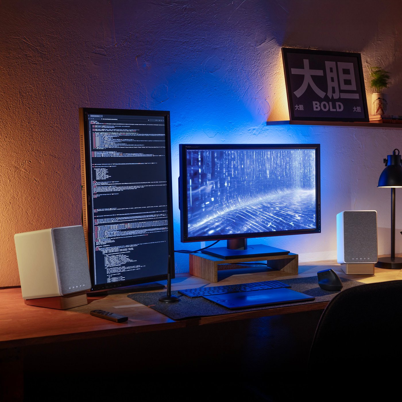 GX-30ARC aktive studiohøyttalere Hvit