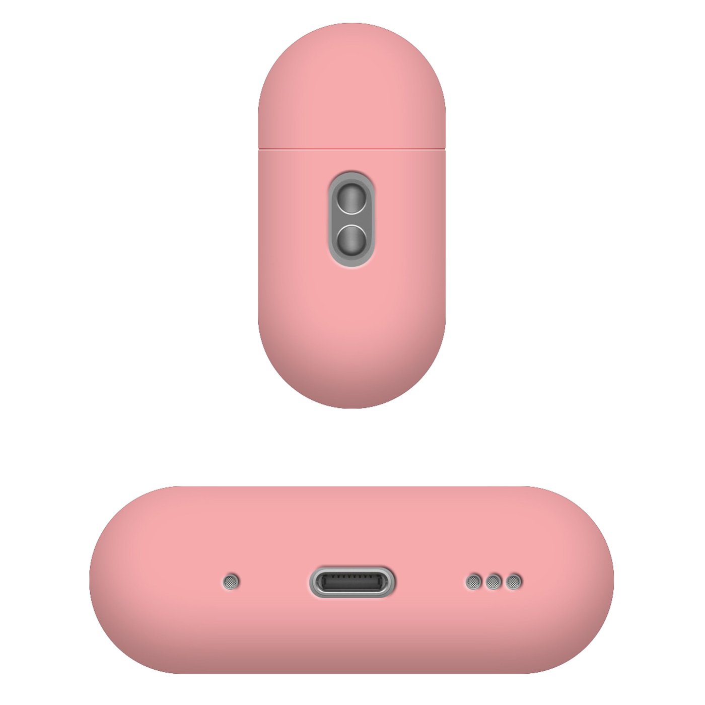 Fixed Silky Silikonfodral för Apple AirPods Pro 3 Rosa