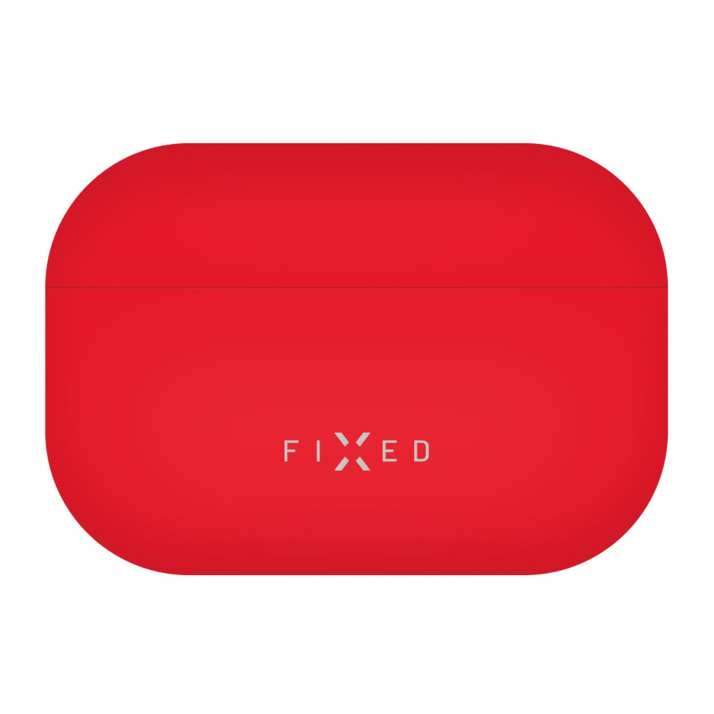 Fixed Silky Silikonfodral för Apple AirPods Pro 3 Röd