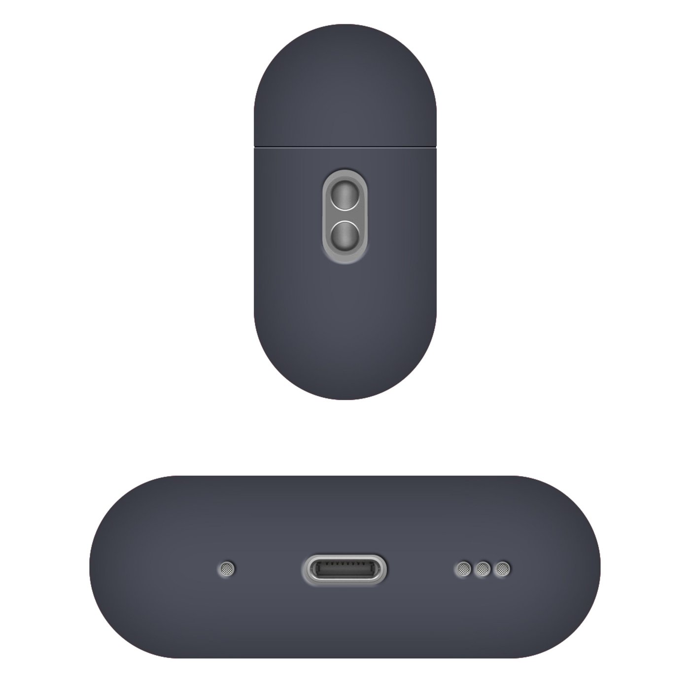 Fixed Silky Silikonfodral för Apple AirPods Pro 3 Blå