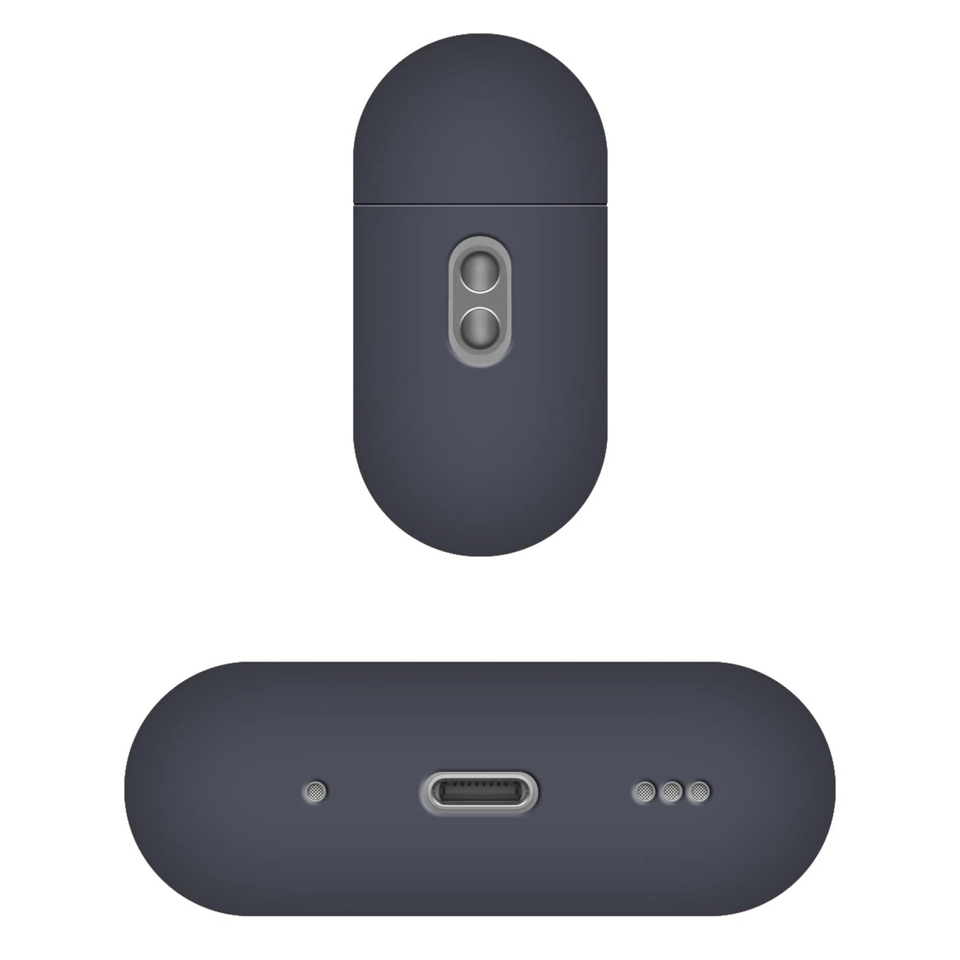 Fixed Silky Silikonfodral för Apple AirPods Pro 3 Blå