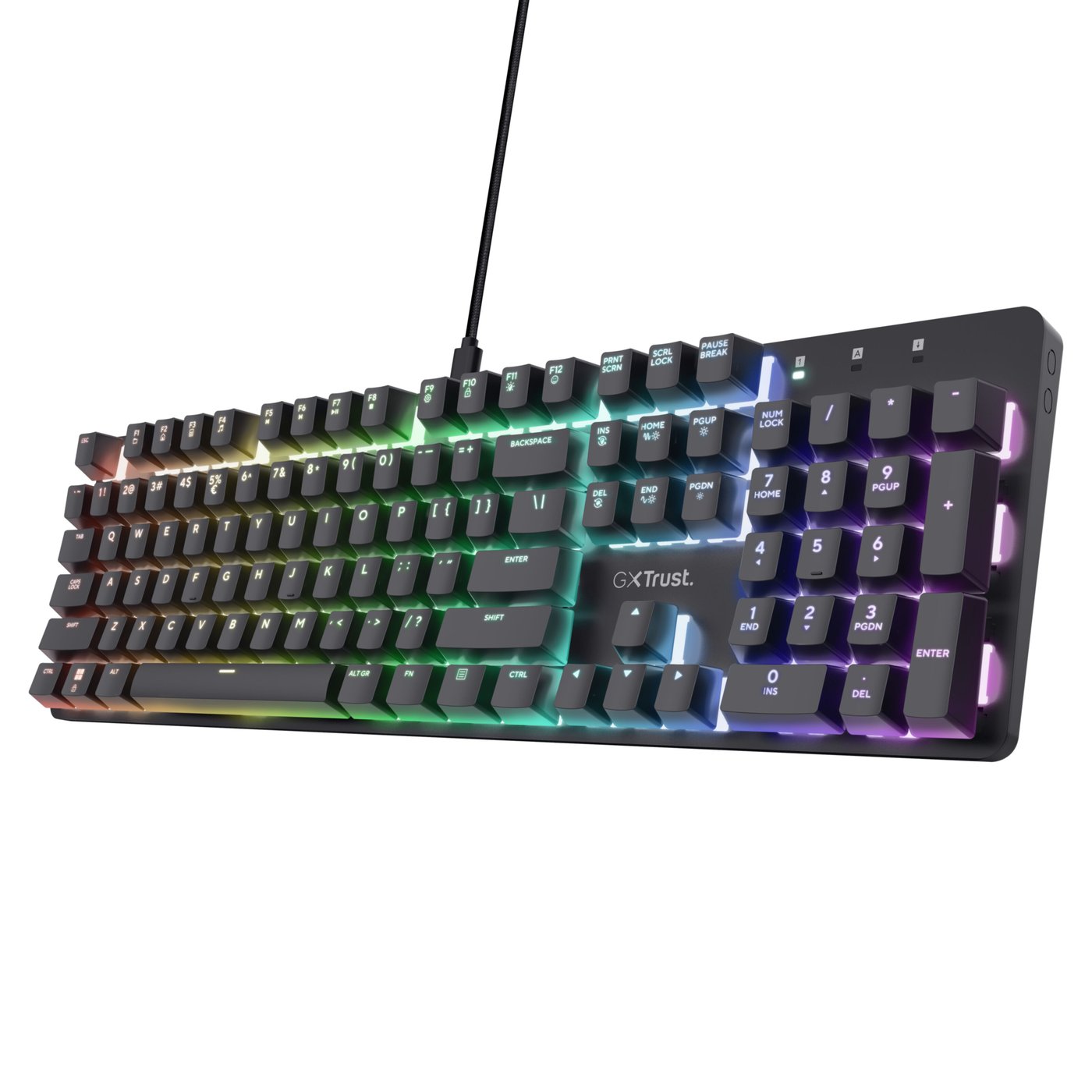 Trust GXT 871 Zora Mekaniskt Gamingtangentbord