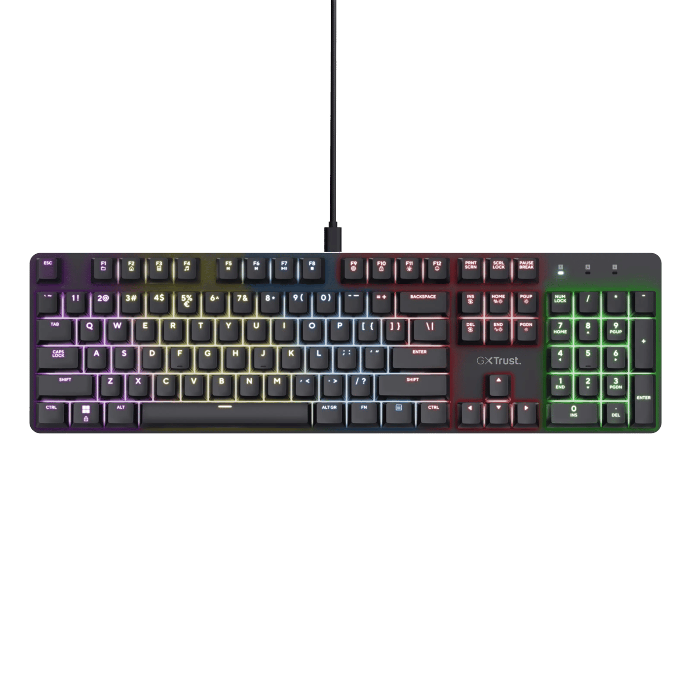 GXTrust GXT 871 Zora Mekaniskt Gamingtangentbord