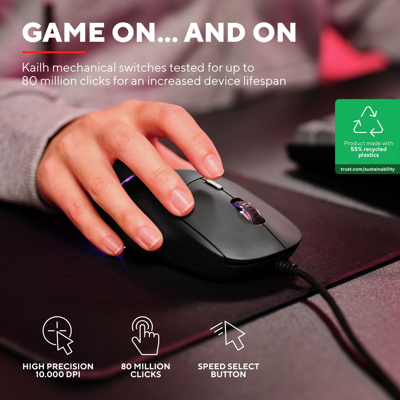 Trust GXT 925 Redex II Gamingmus