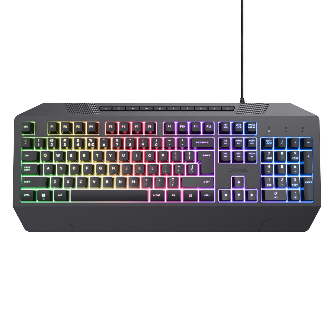 Trust GXT 836 Evocx RGB Gamingtangentbord