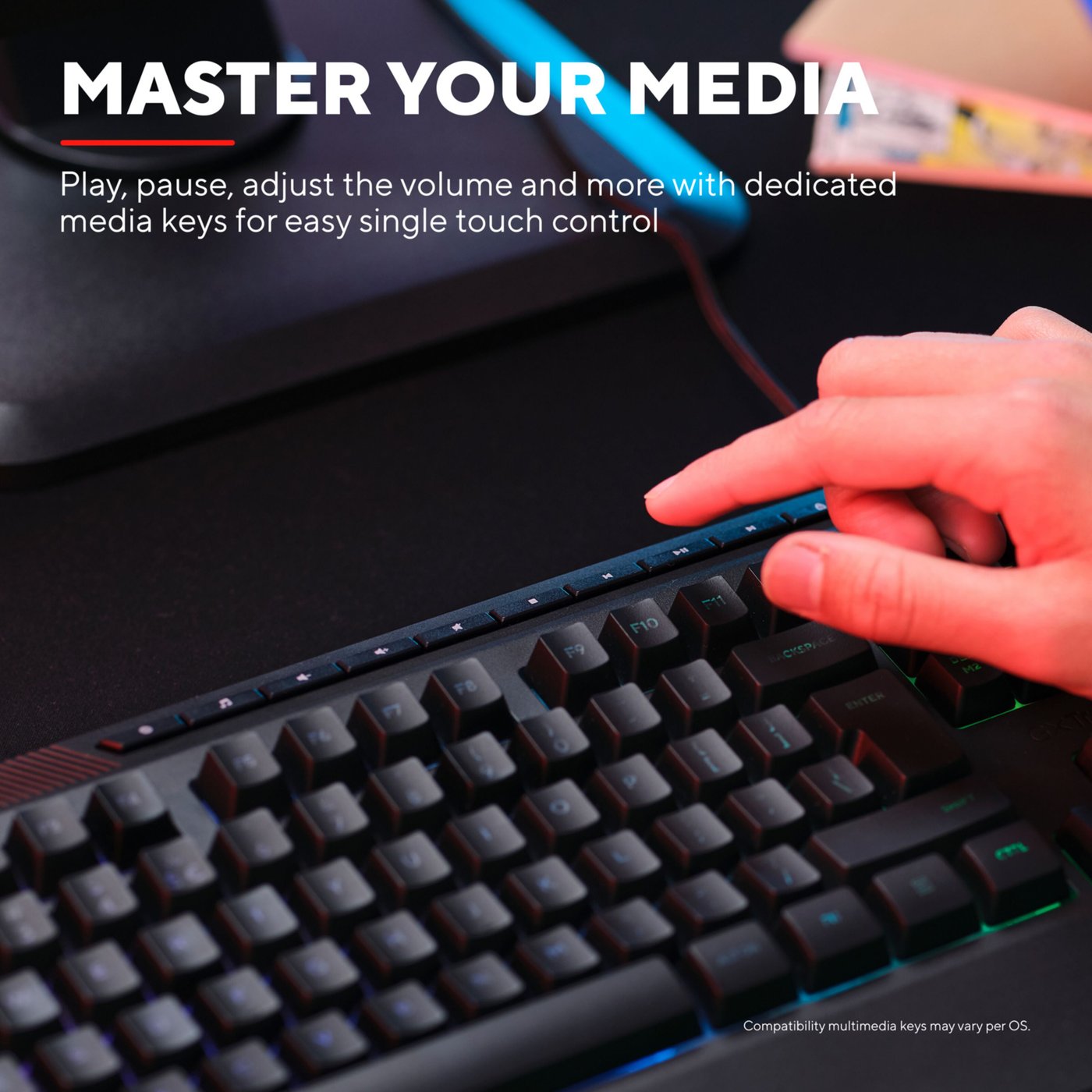 Trust GXT 836 Evocx RGB gamingtastatur