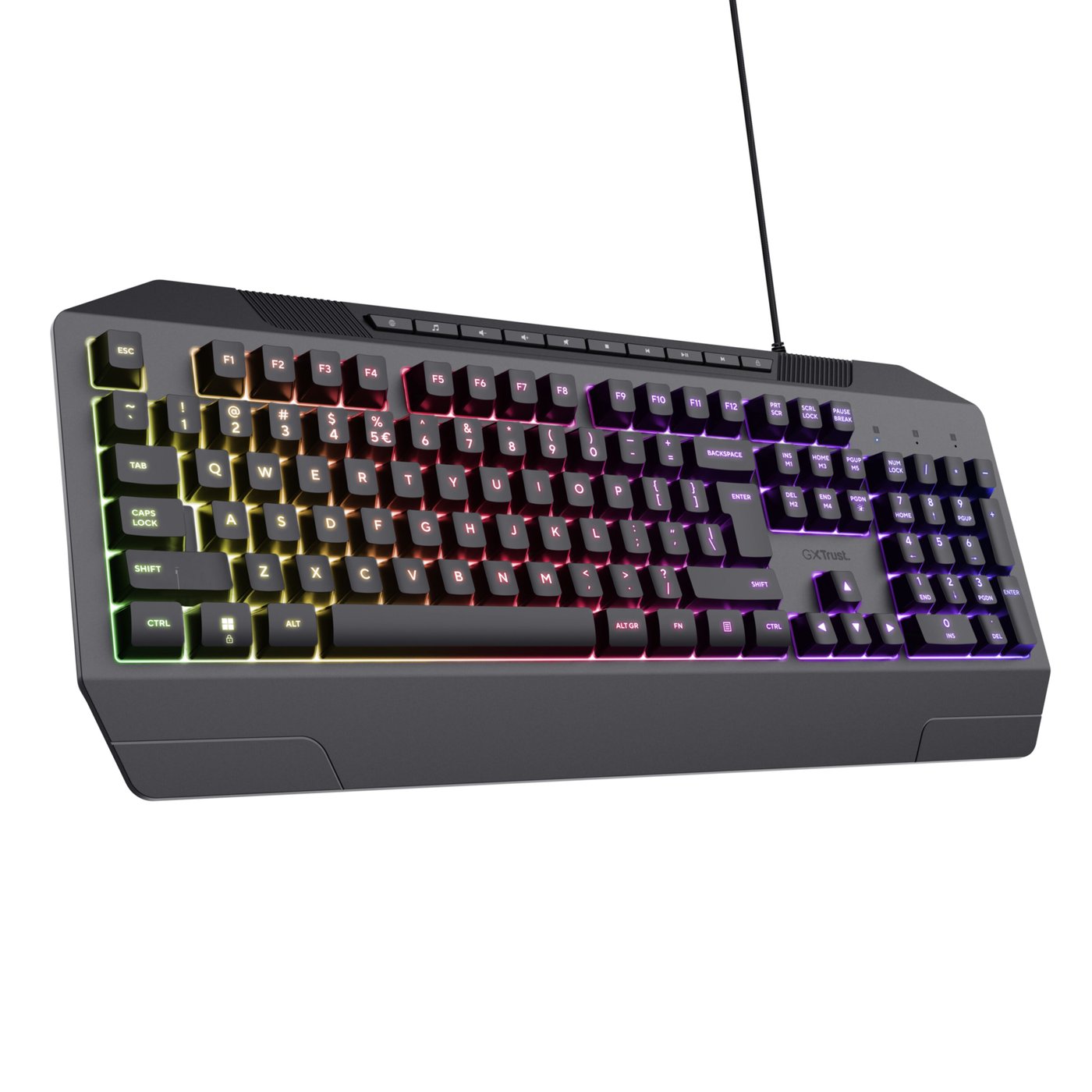 Trust GXT 836 Evocx RGB gamingtastatur
