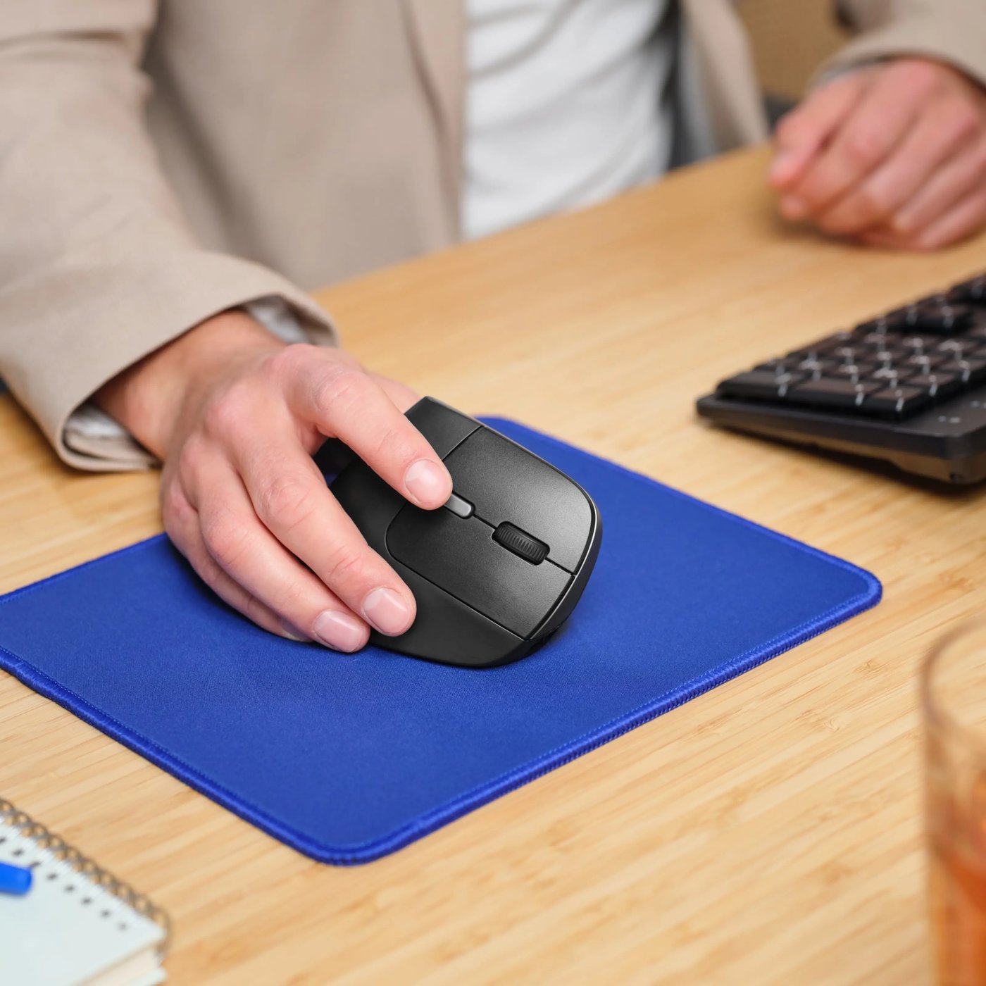 Trust Bayo II ergonomisk trådløs mus