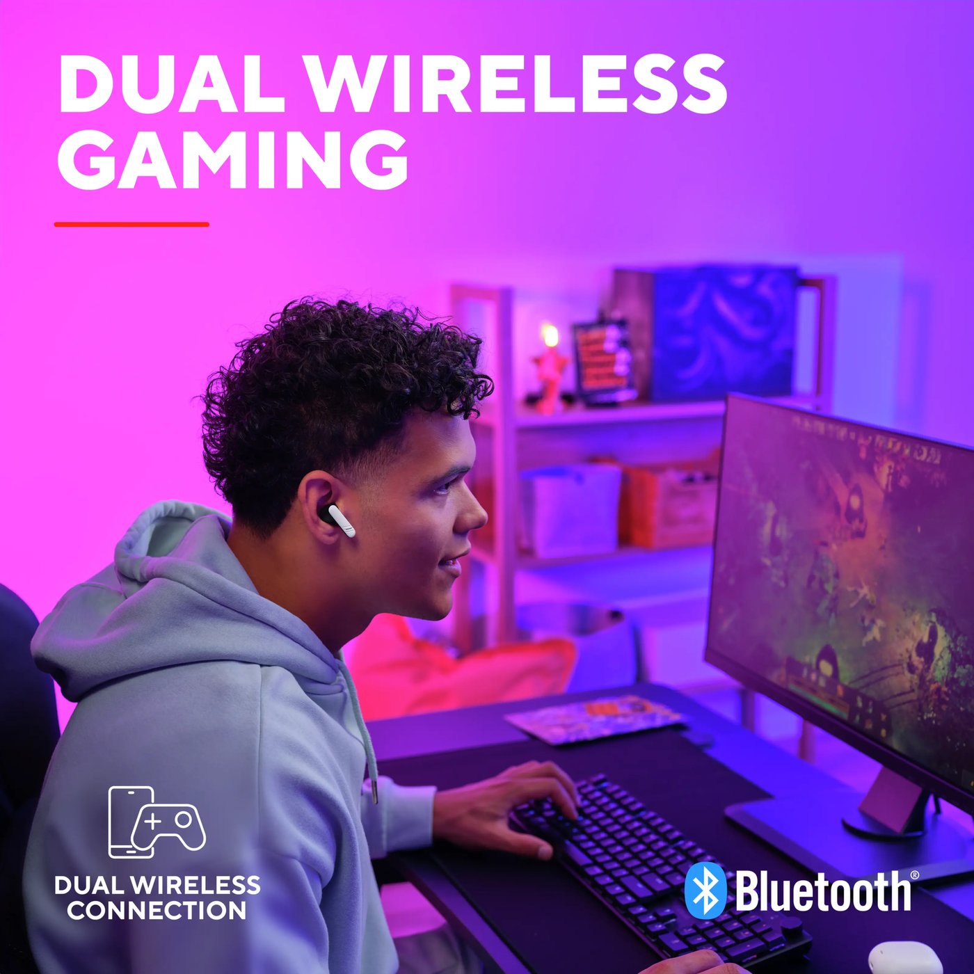 GXTrust GXT 409 Oxxie Trådlösa gaminghörlurar