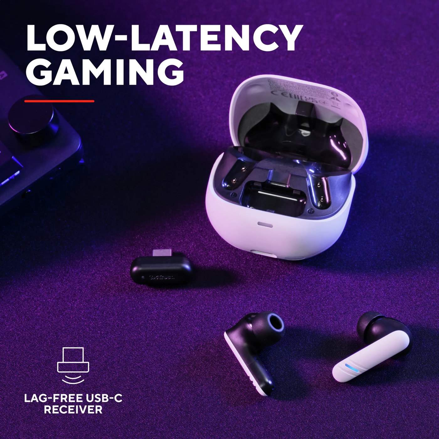 GXTrust GXT 409 Oxxie Trådlösa gaminghörlurar