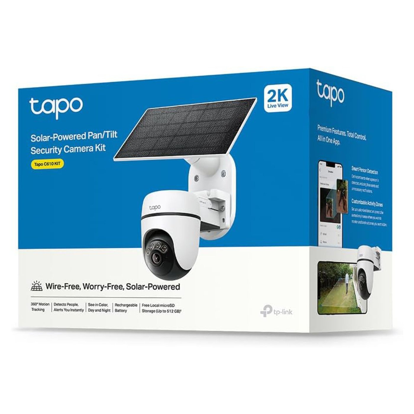 TP-link Tapo C610 Solar-Powered Pan/Tilt utendørskamera