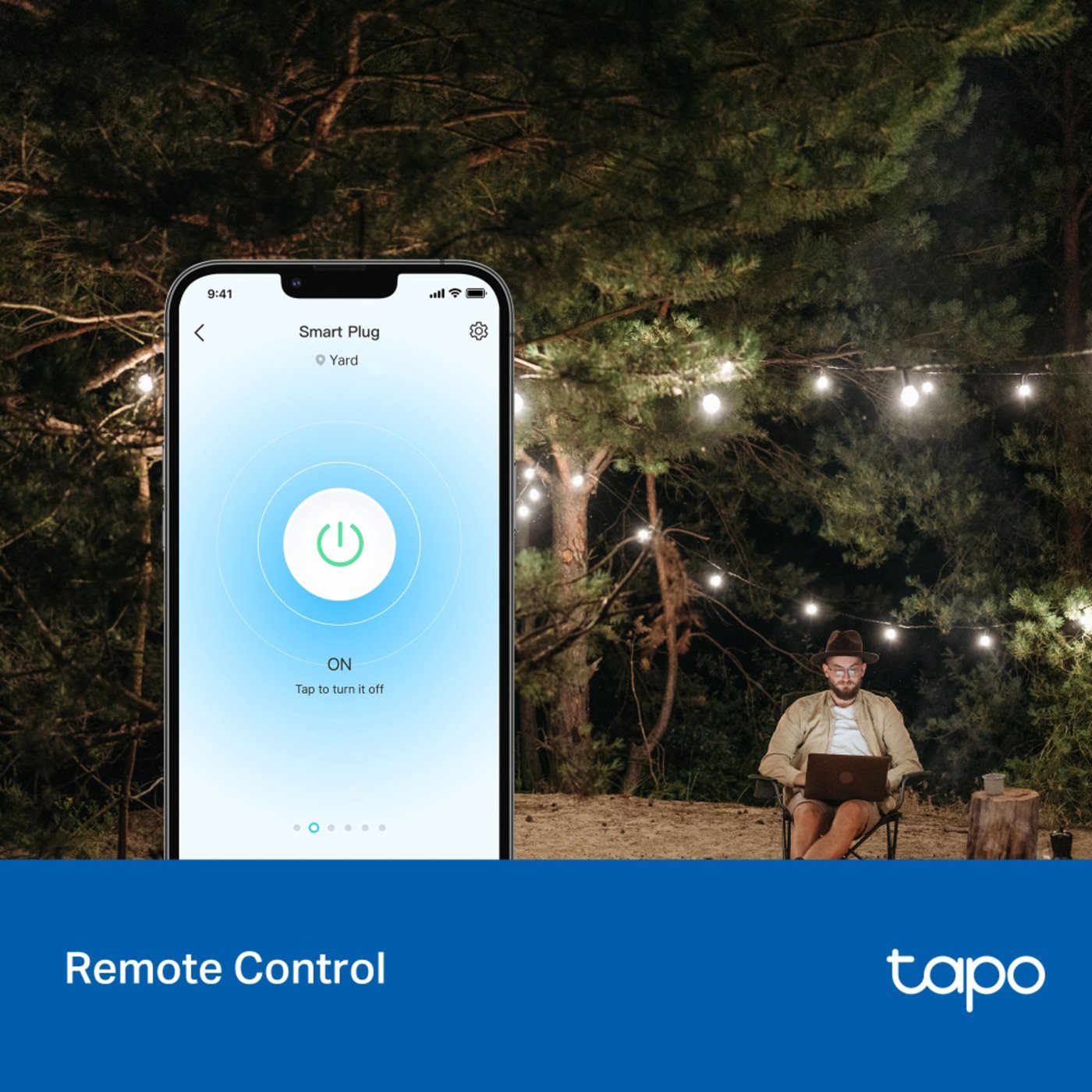 TP-link TP-Link Tapo P410M smart wifi-plugg med energimåling 3680 W