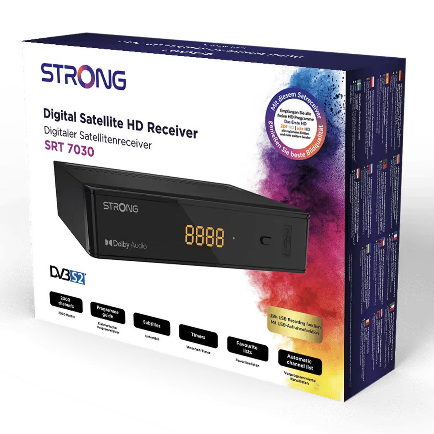 Strong SRT7030 HD Satelittmottaker