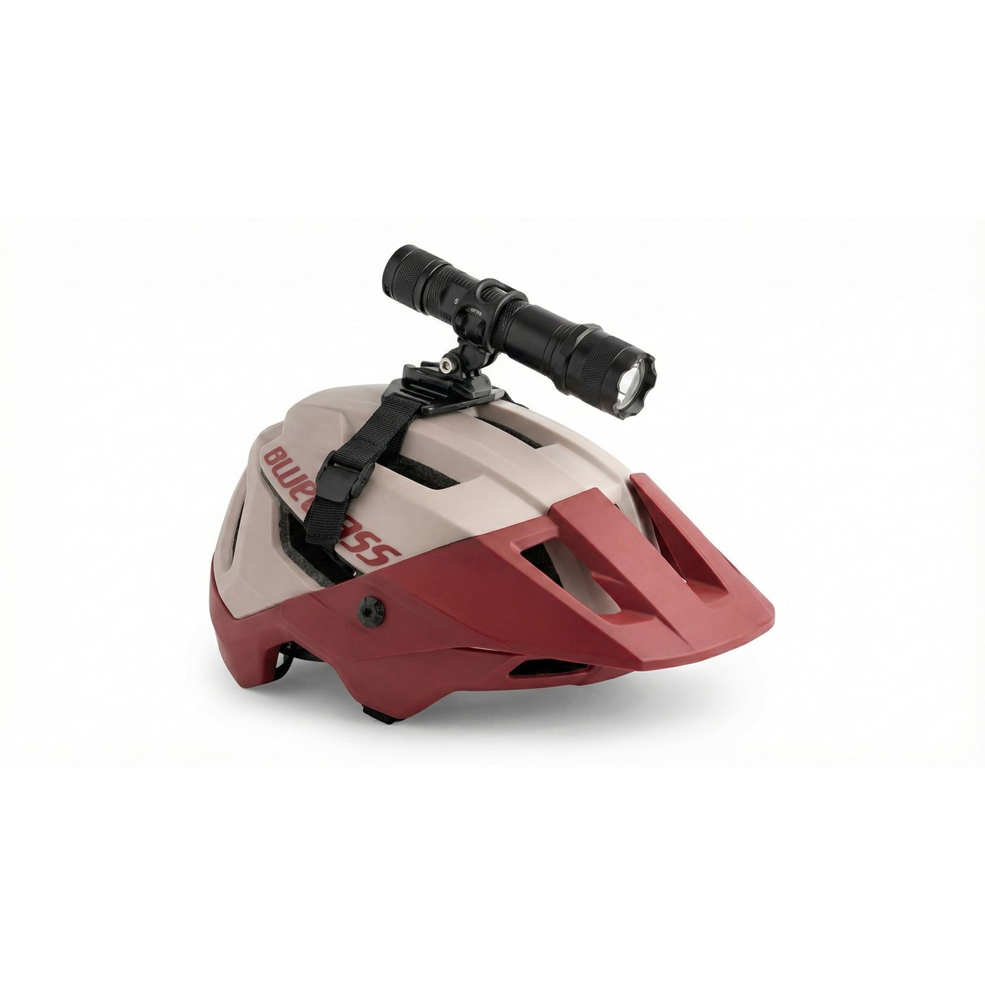 Helmet Mount hjelmfeste for lykt eller actionkamera