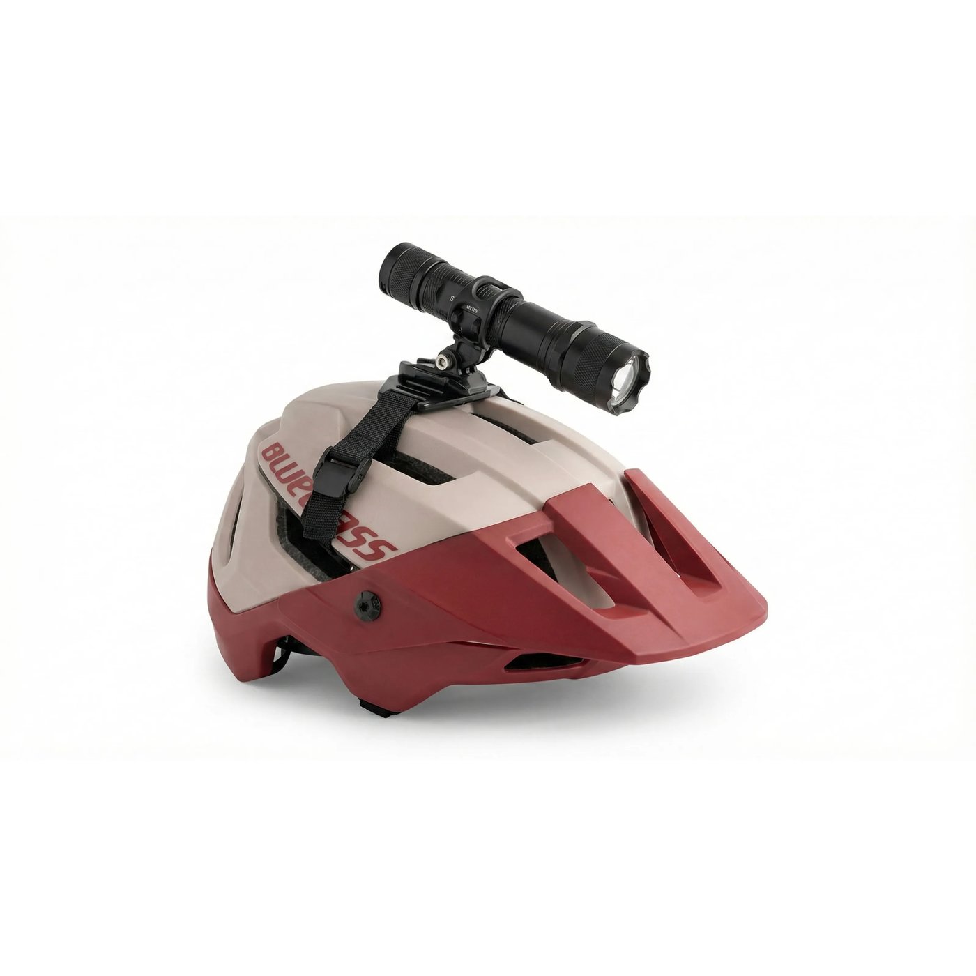 Helmet Mount hjälmfäste för lampa eller actionkamera