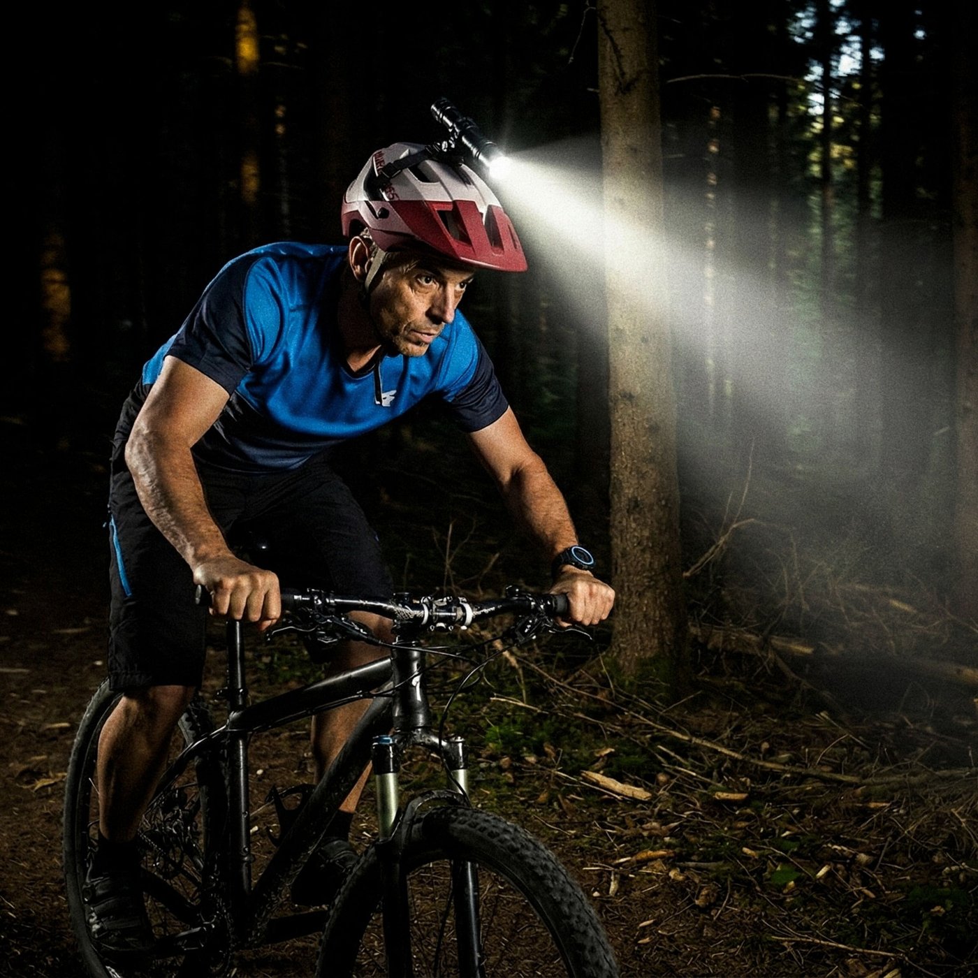 Helmet Mount hjelmfeste for lykt eller actionkamera