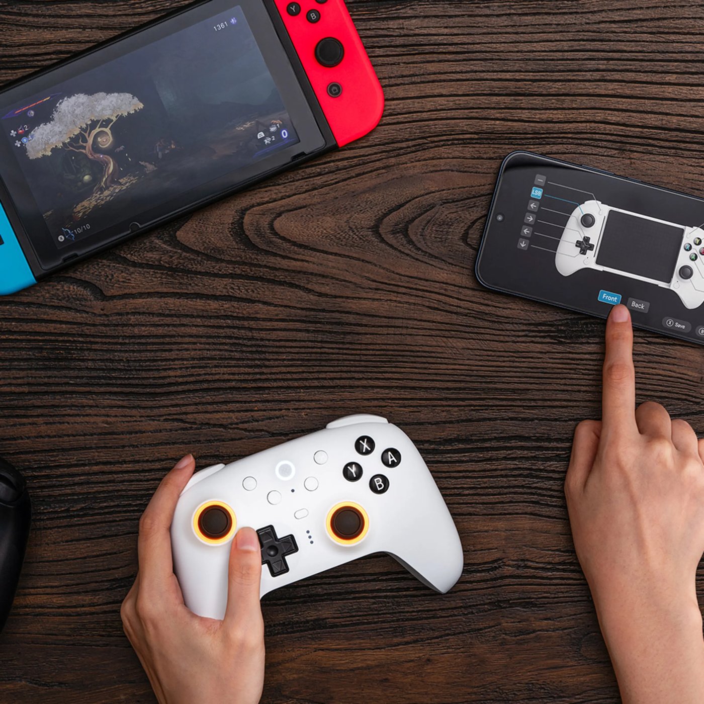 8Bitdo Ultimate 2 Bluetooth Controller Svart