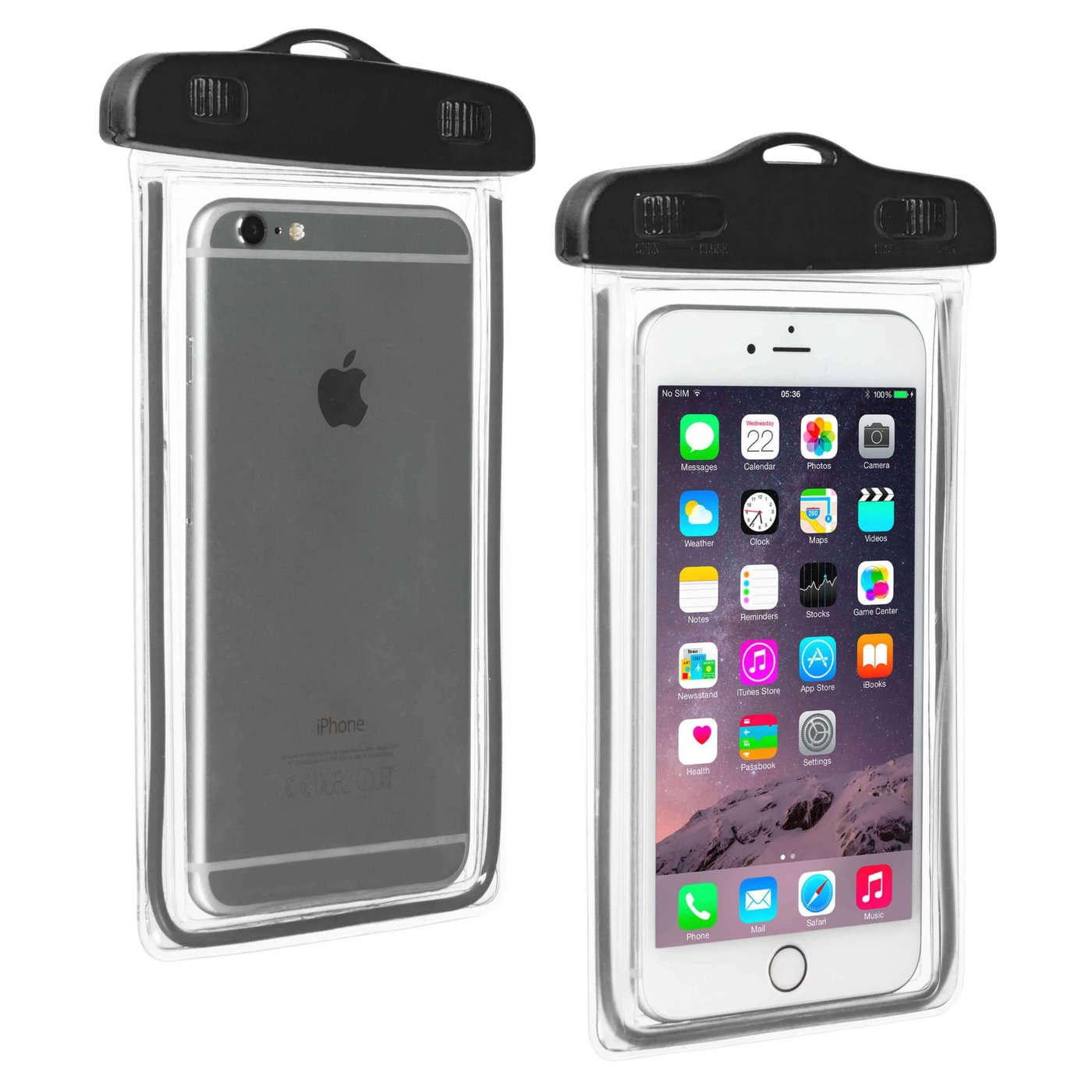 Vanntett mobilveske for opptil 6,7"