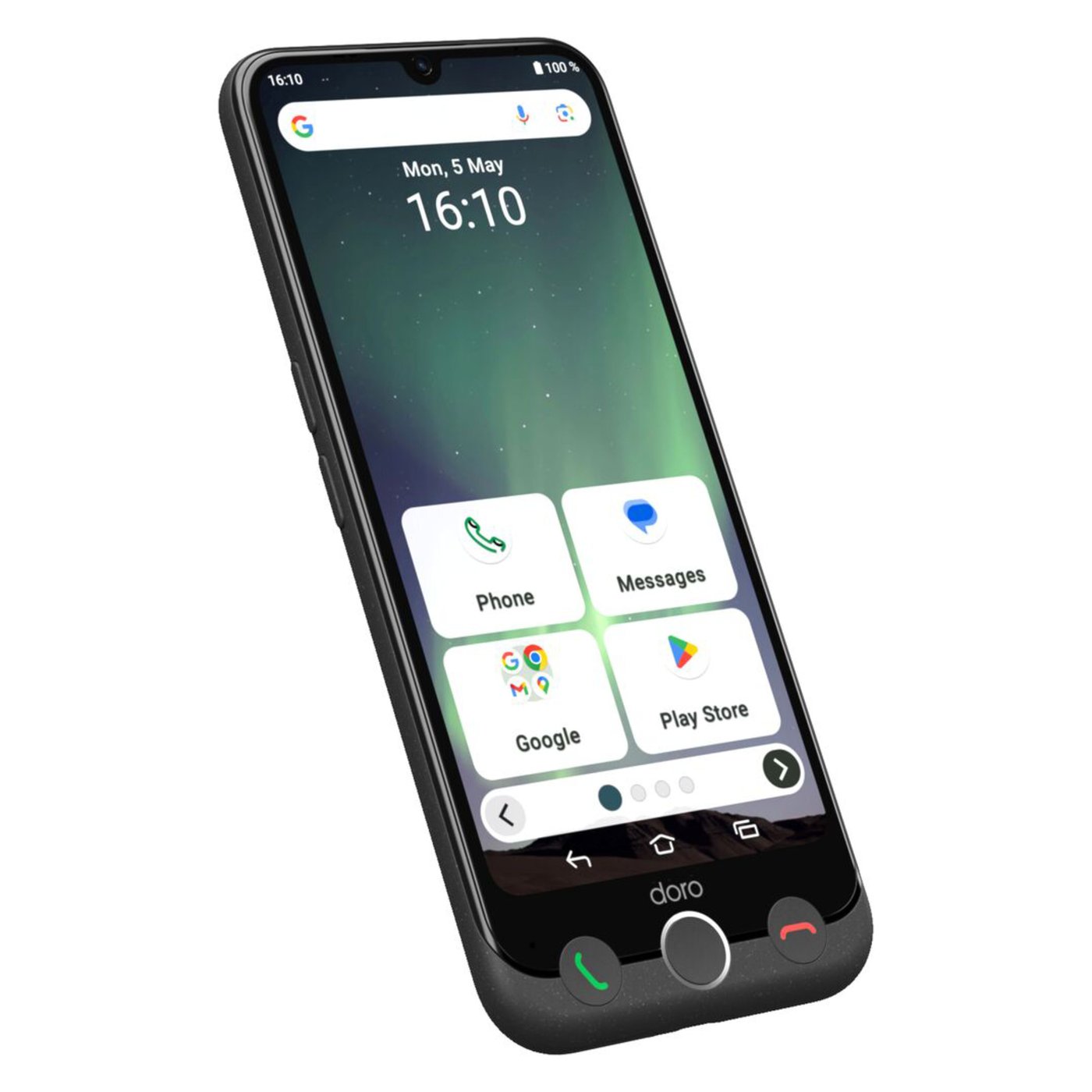 Doro Aurora A31 smartphone Grafitgrå