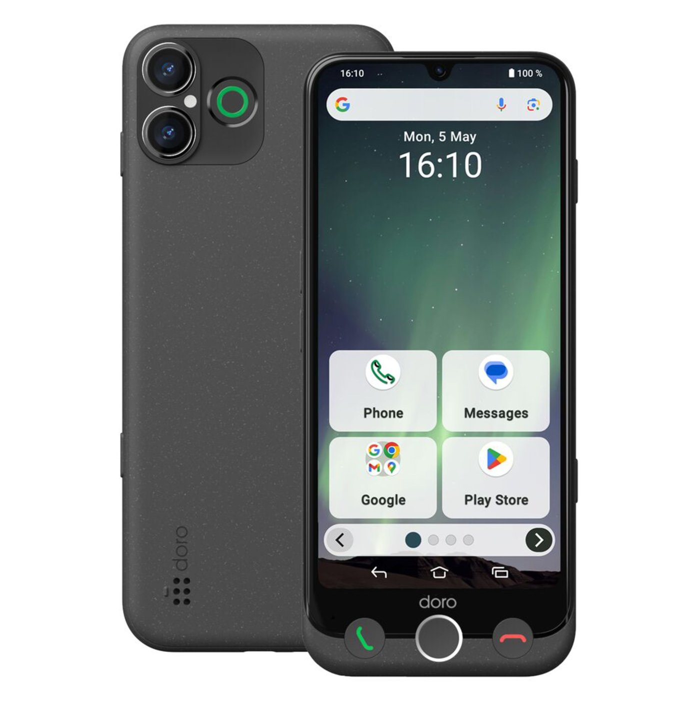 Doro Aurora A31 smartphone Grafitgrå