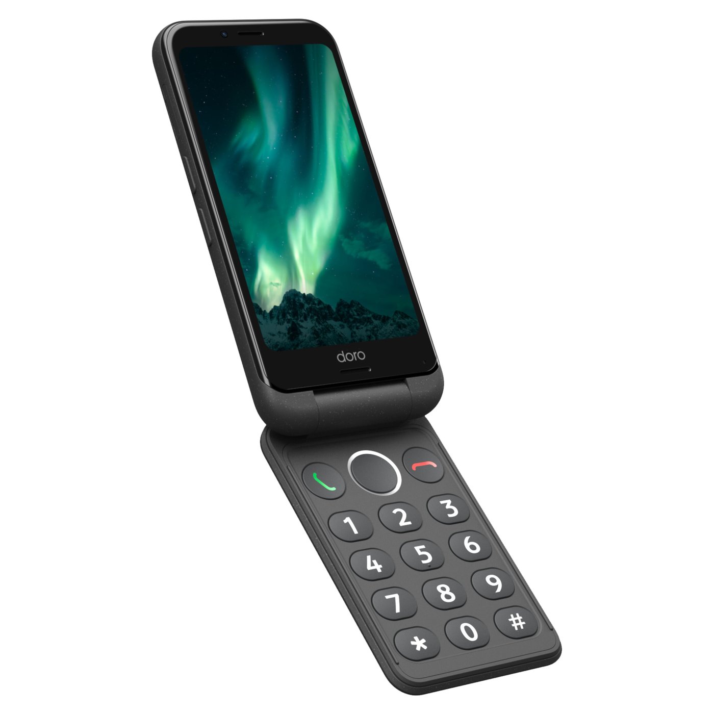 Doro Aurora A21 smartphone Grafitgrå
