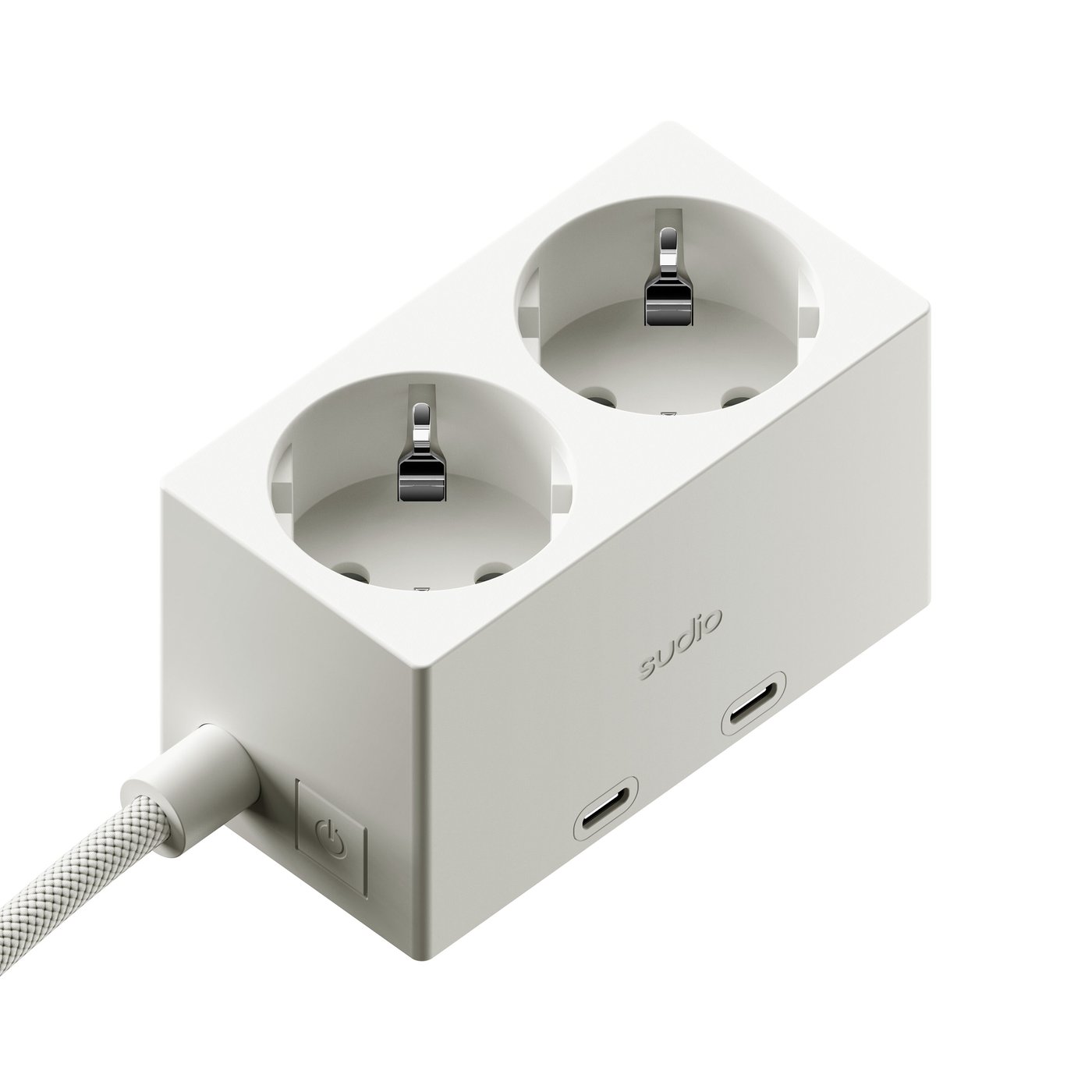 Sudio Brick grenuttag med GaN-laddning 30 W Vit