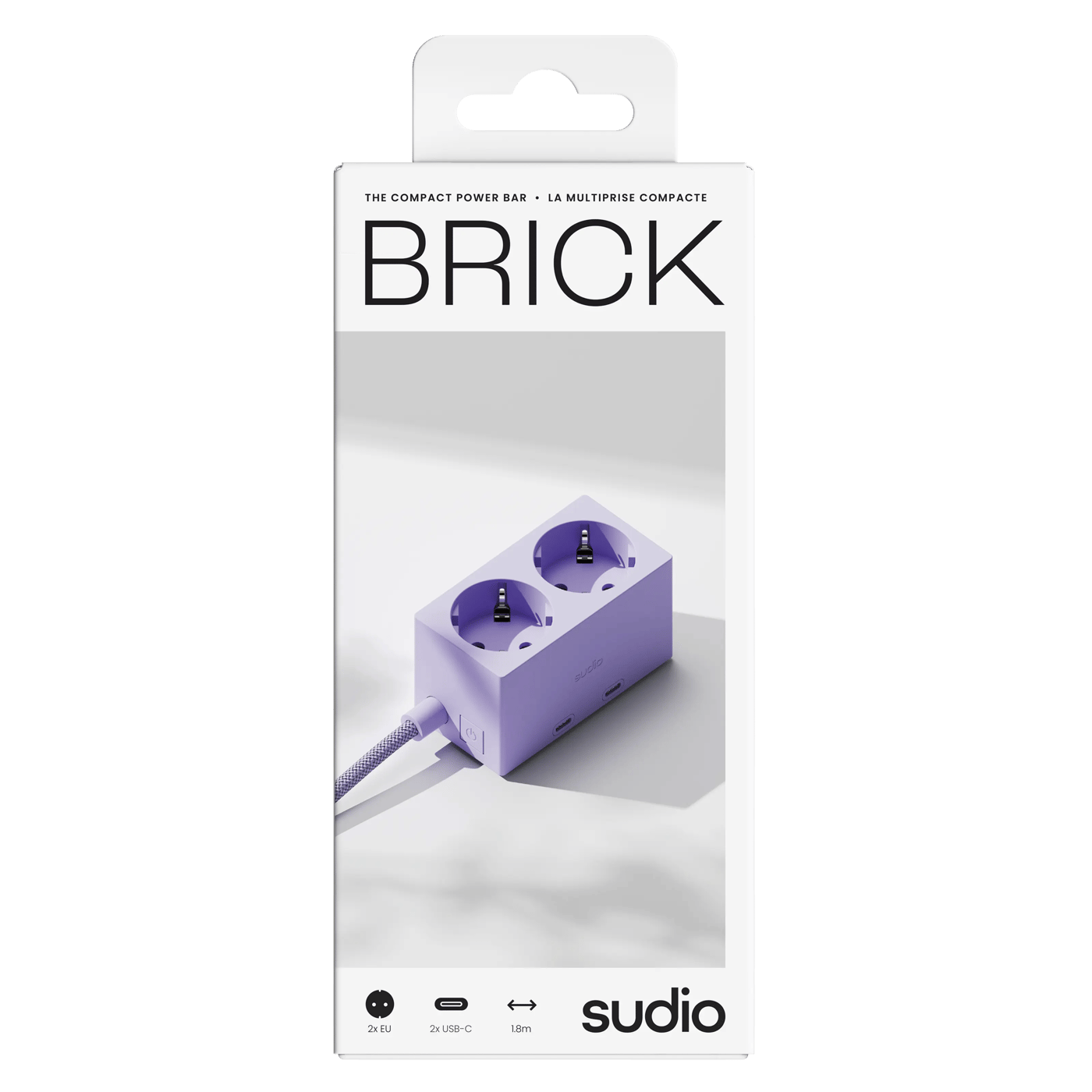 Sudio Brick grenuttak med GaN-lading 30 W Lilla