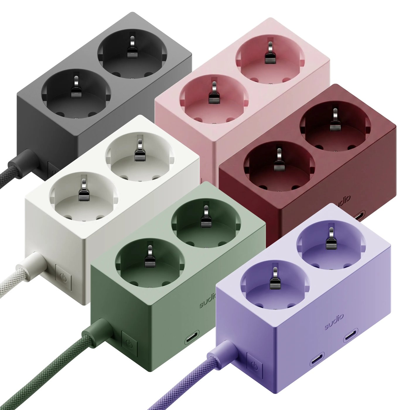 Sudio Brick grenuttak med GaN-lading 30 W Rosa