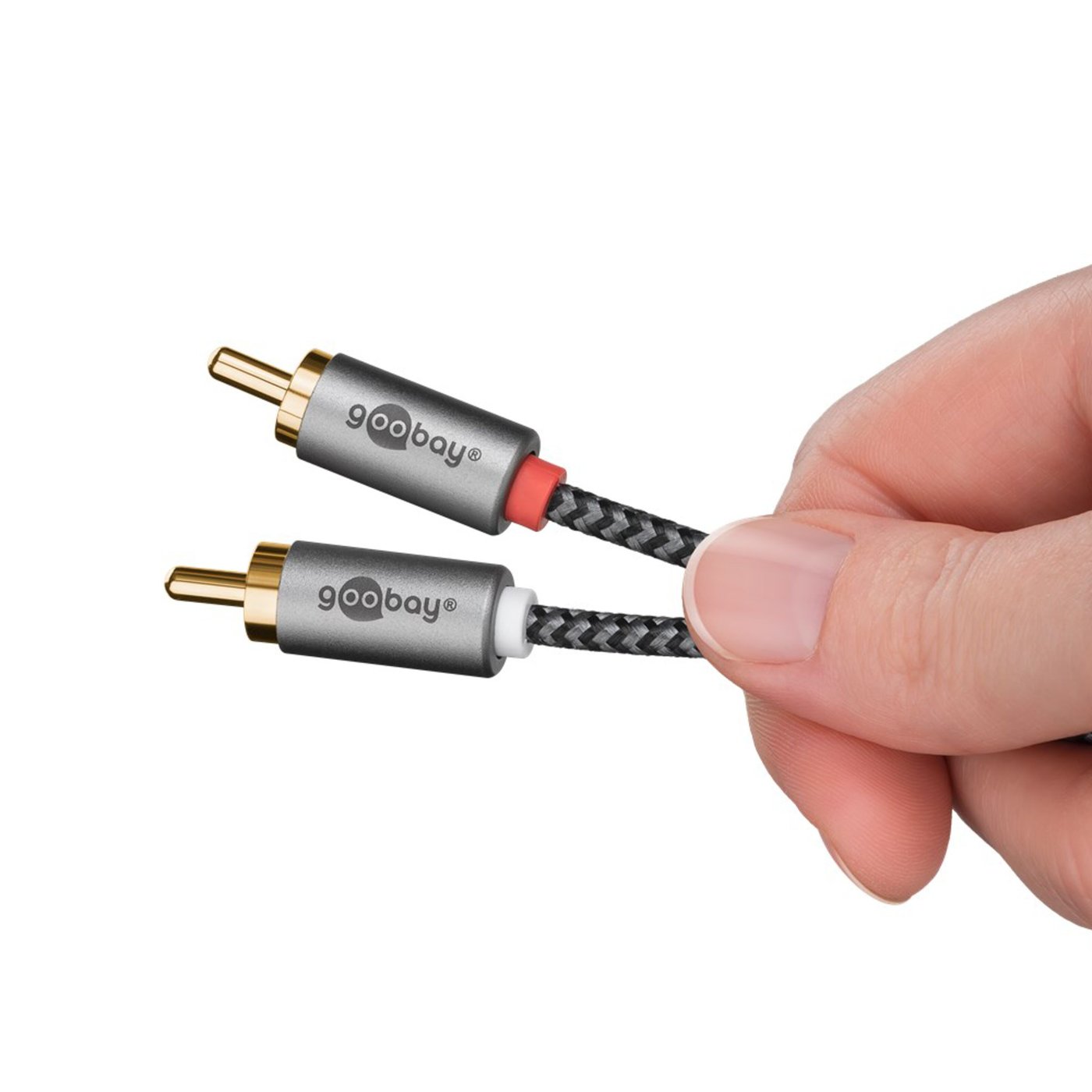 Stereo RCA-kabel 0,5 m