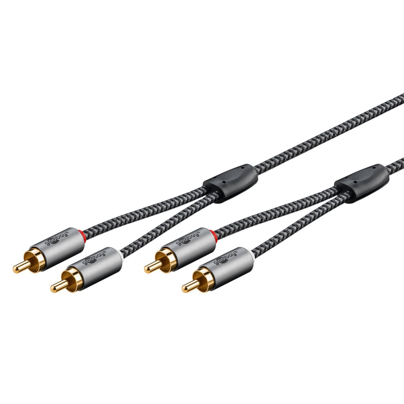 Stereo RCA-kabel 1 m