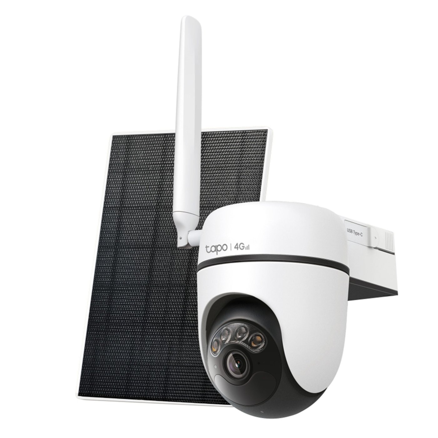 TP-link Tapo C615G KIT – Solcellsdriven 4G LTE Pan/Tilt-övervakningskamera