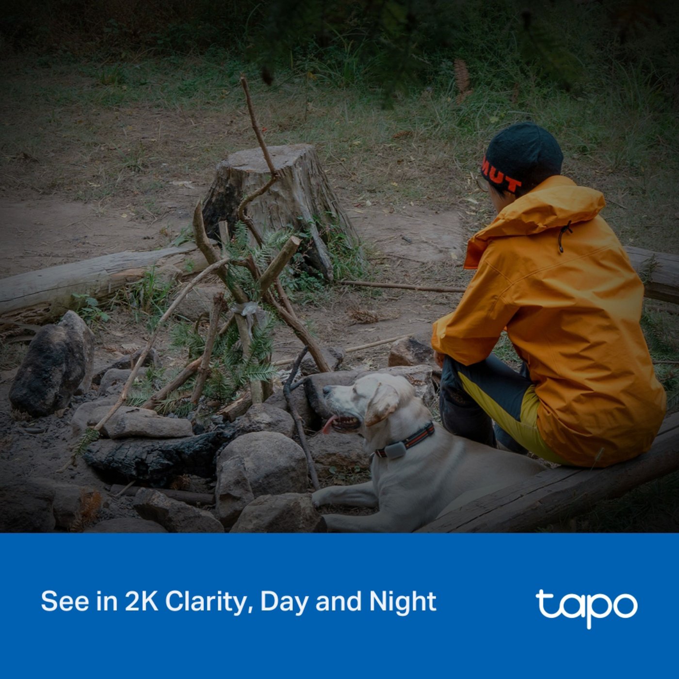 TP-link Tapo C615G KIT – solcelledrevet 4G LTE Pan/Tilt-overvåkingskamera