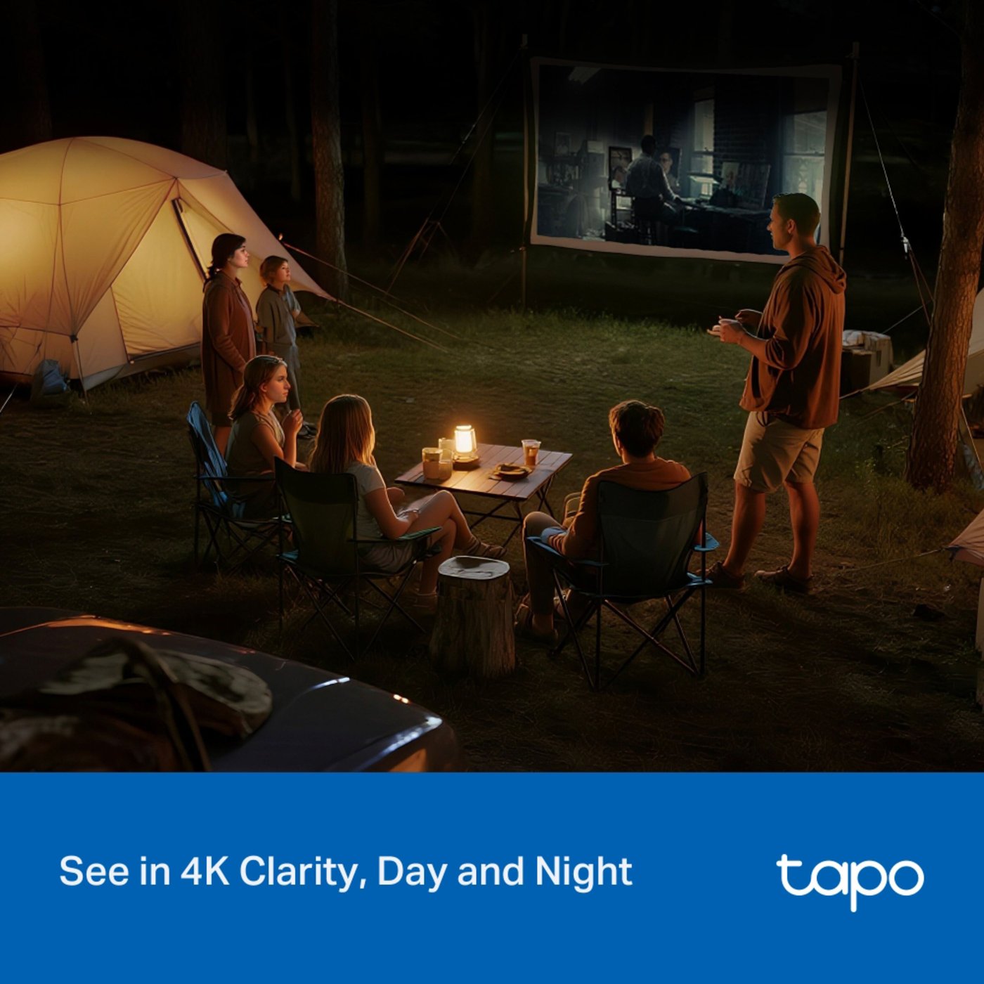 TP-link Tapo C665G KIT – solcelledrevet 4K Pan/Tilt wifi/4G-overvåkingskamera