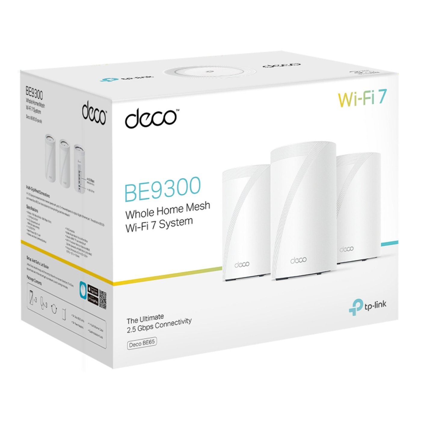 TP-link Deco BE65 – BE9300 Mesh Wi-Fi 7 System